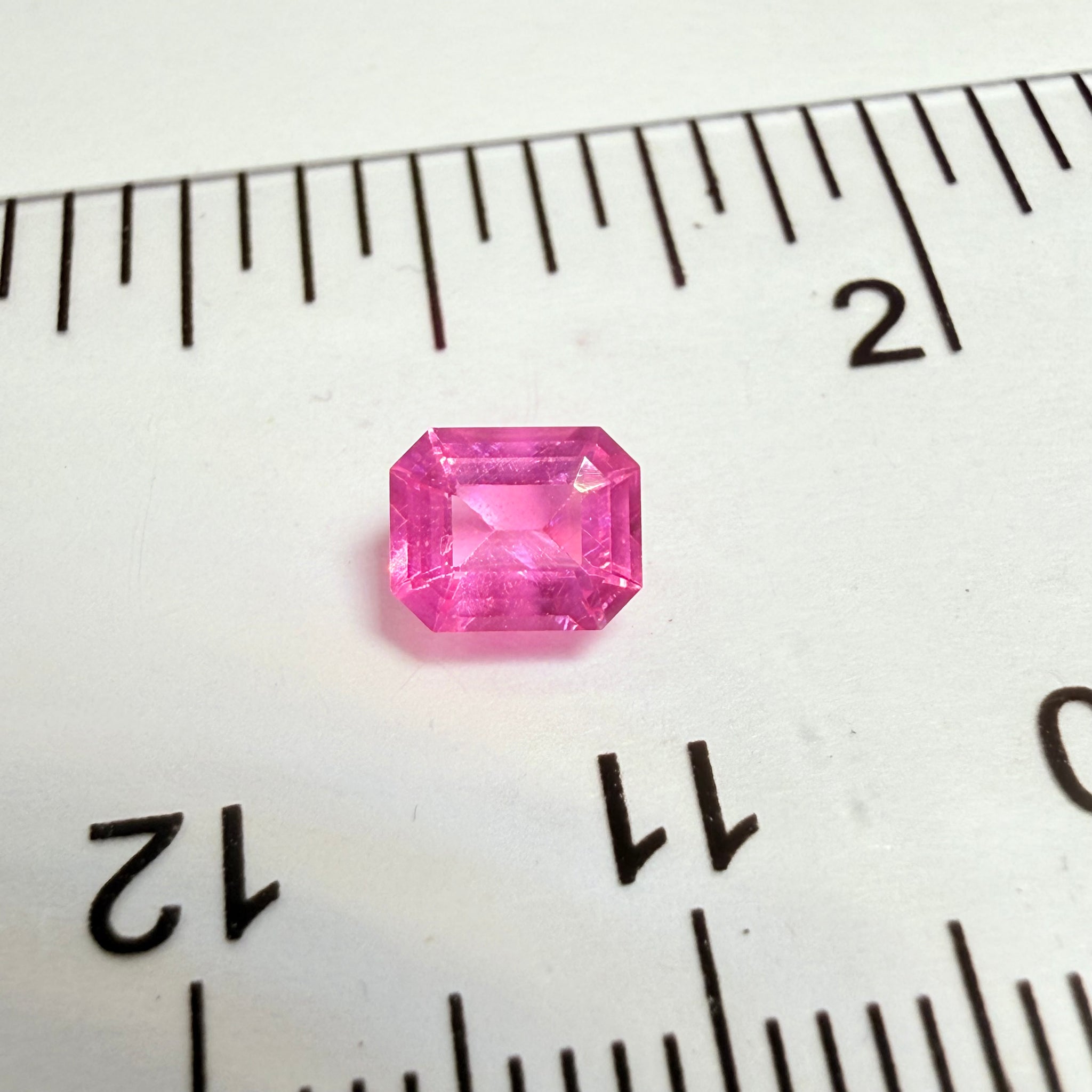 Mahenge Spinel, 0.56ct, Mahenge, Tanzania, Untreated Unheated, tiny chip on the corner of the table, I have circled it in the pics, not easily noticeable in such a small size