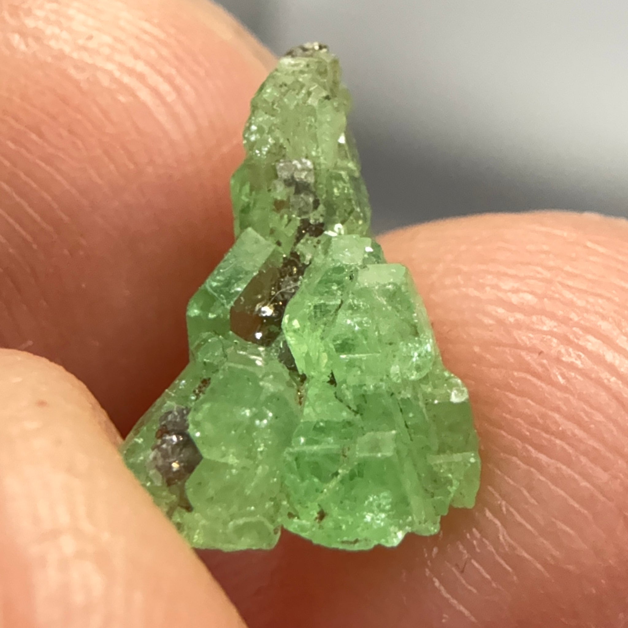 Tsavorite Crystal, 2.81ct, Merelani. Tanzania, Untreated Unheated