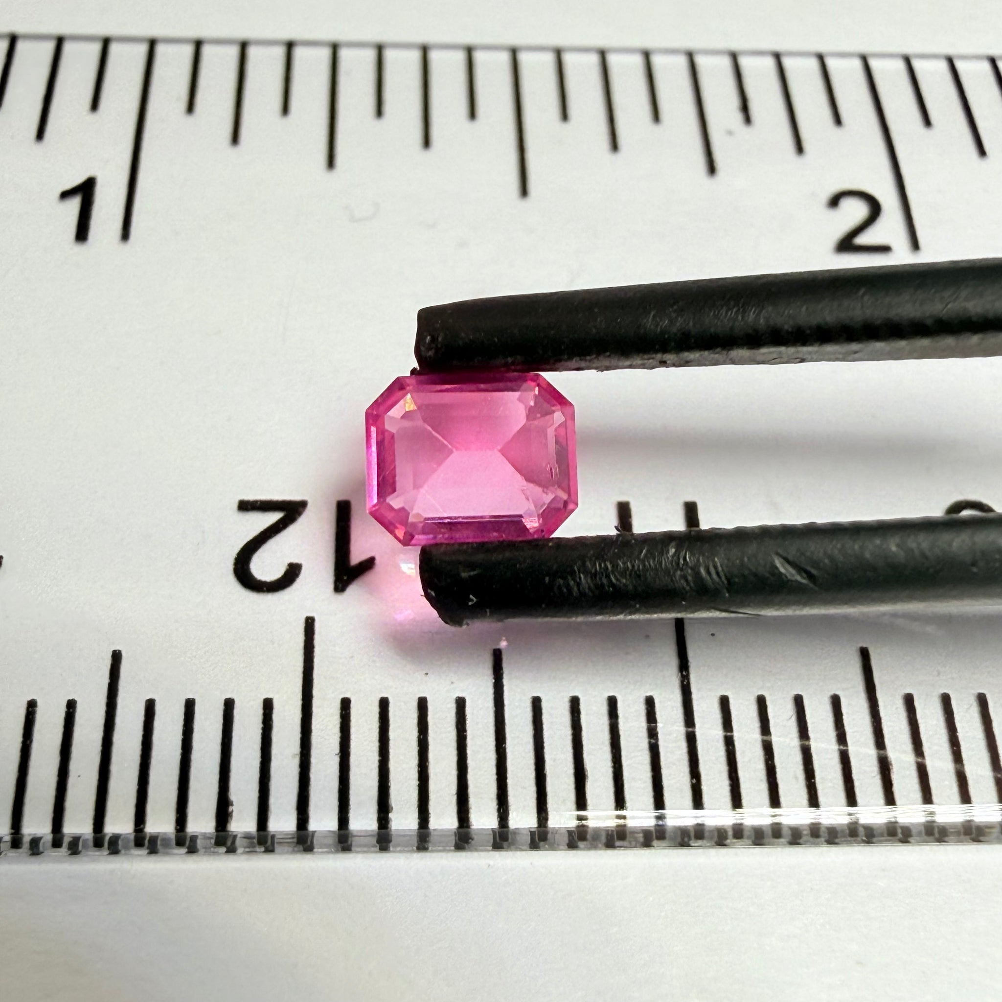 Mahenge Spinel, 0.56ct, Mahenge, Tanzania, Untreated Unheated, tiny chip on the corner of the table, I have circled it in the pics, not easily noticeable in such a small size