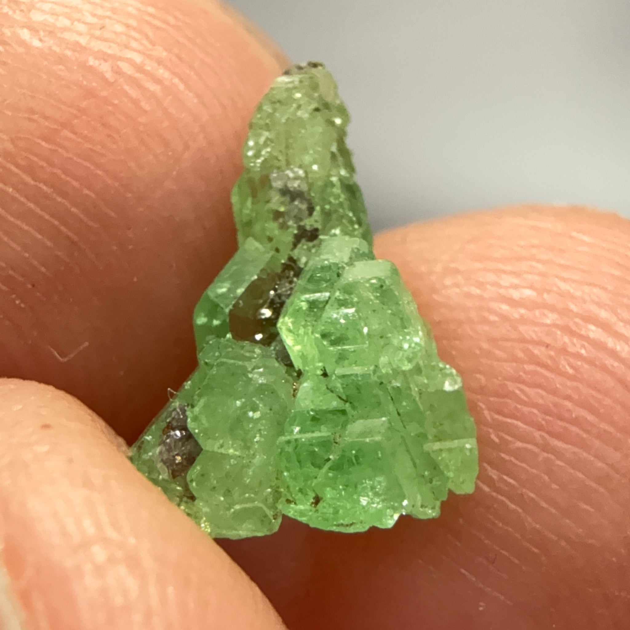 Tsavorite Crystal, 2.81ct, Merelani. Tanzania, Untreated Unheated