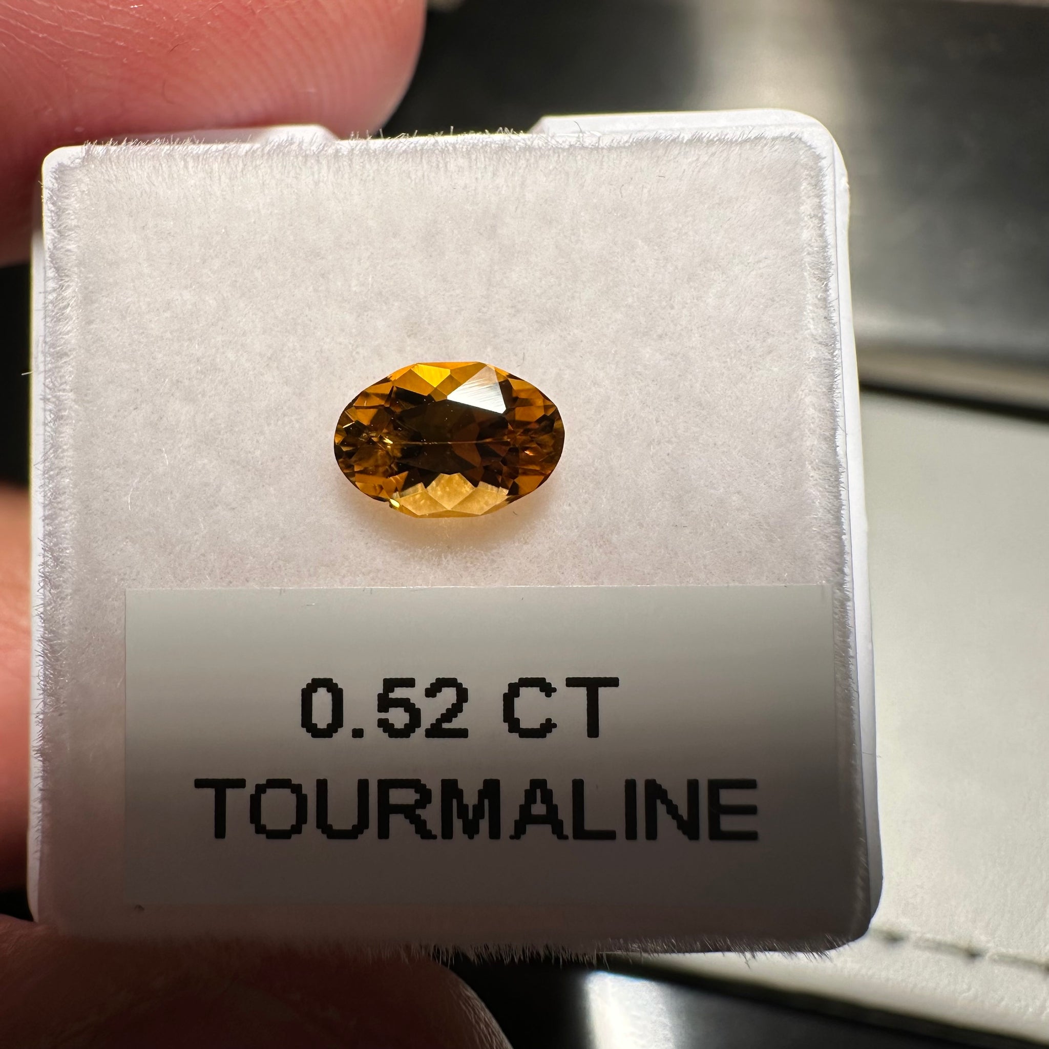 Tourmaline, 0.52ct, Tanzania, Untreated Unheated