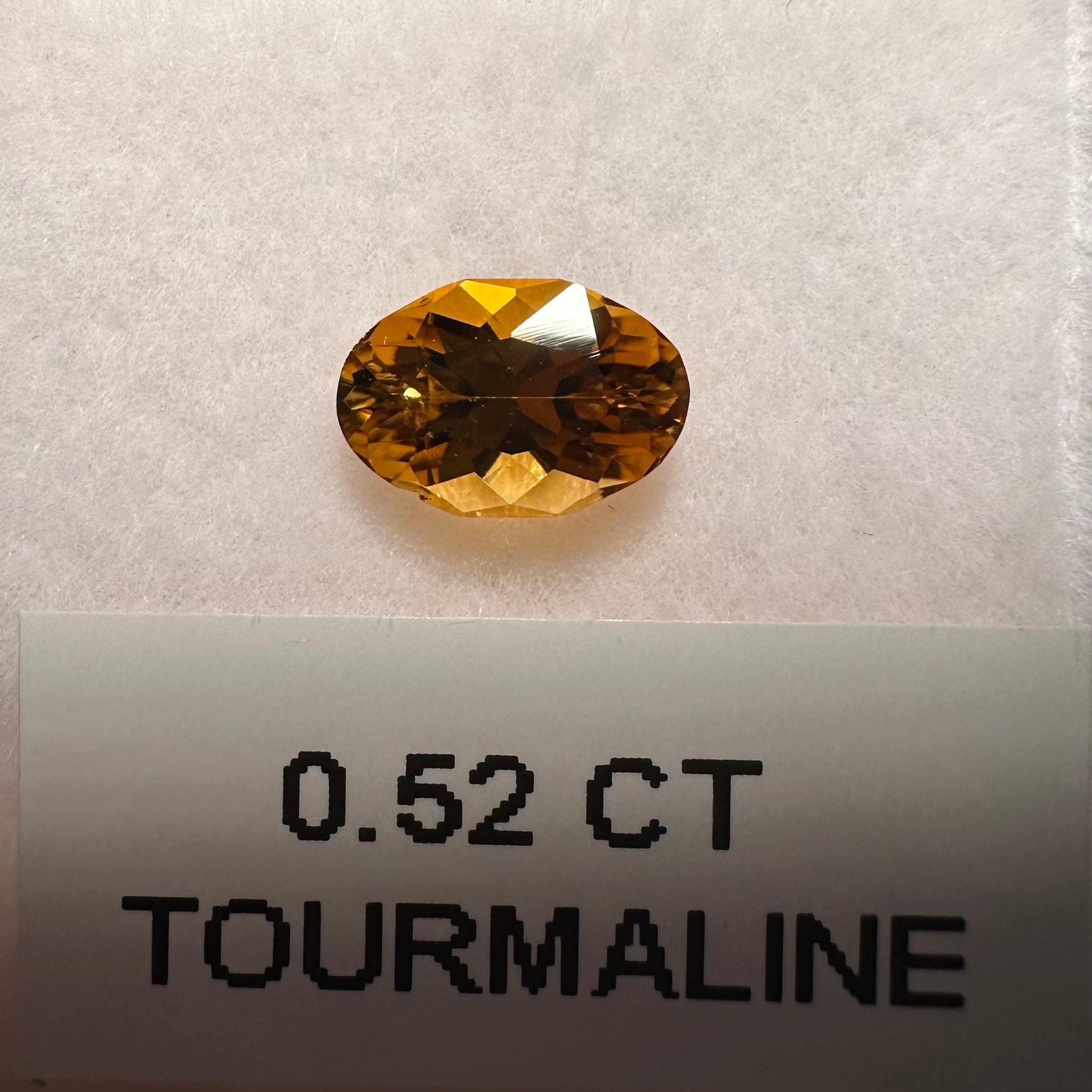 Tourmaline, 0.52ct, Tanzania, Untreated Unheated