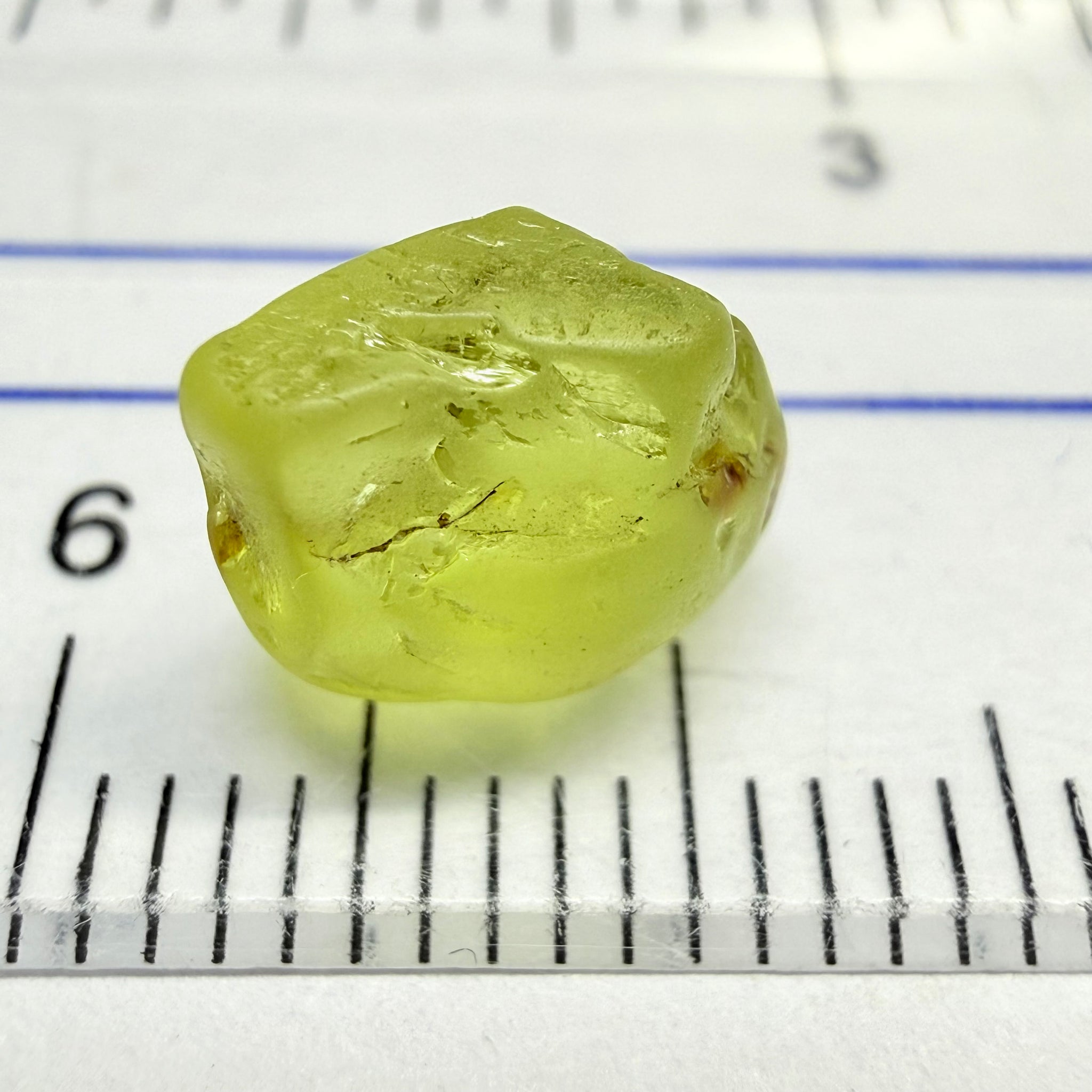 Chrysoberyl, 3.39ct, Tunduru, Tanzania, Untreated Unheated, vvs-if with slight skin surface issues that come off on faceting