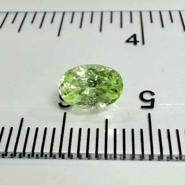 Mint Diopside, 1.04ct, Merelani, Tanzania, Untreated Unheated