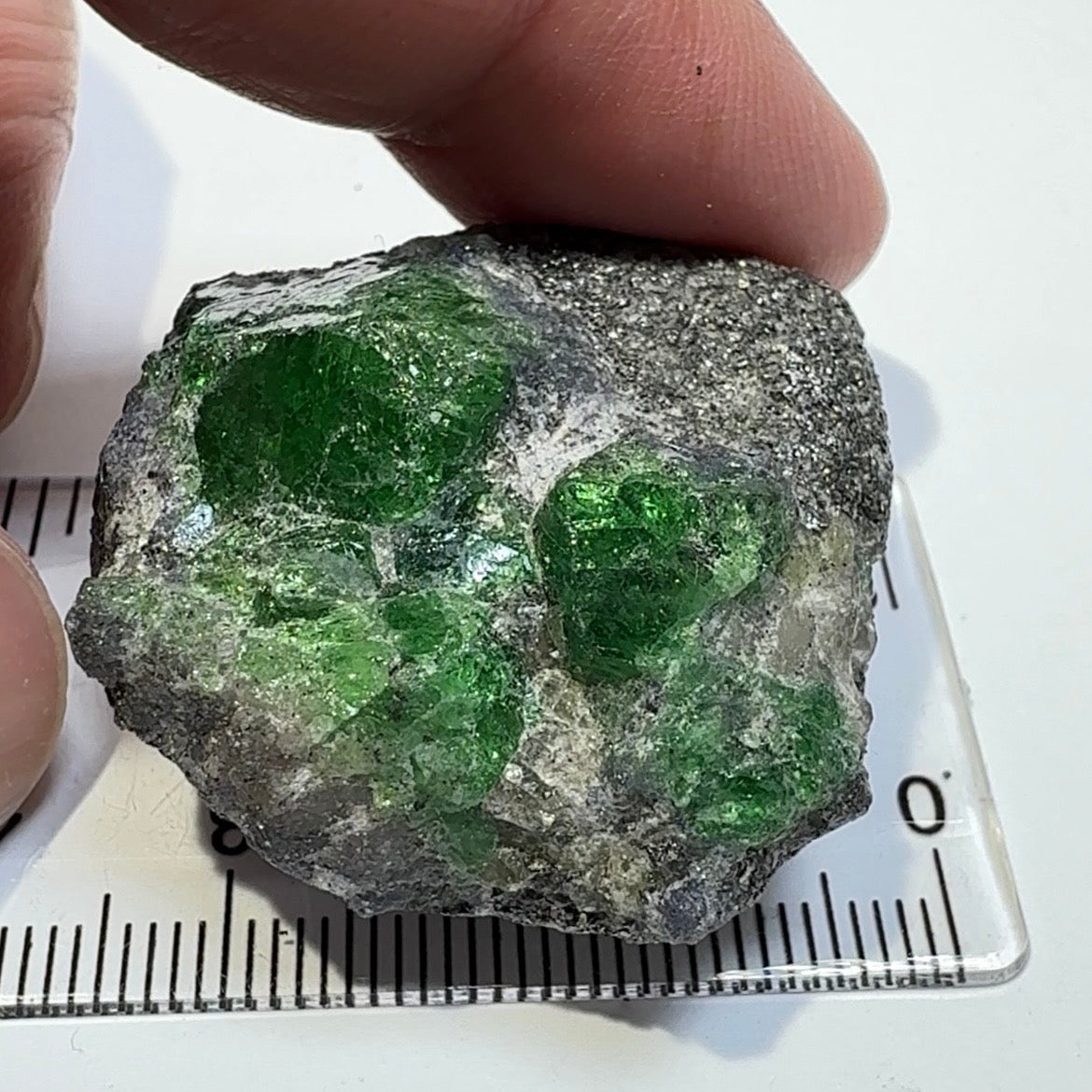 Tsavorite Garnet Crystal, 164.14ct, Merelani, Tanzania, Untreated Unheated