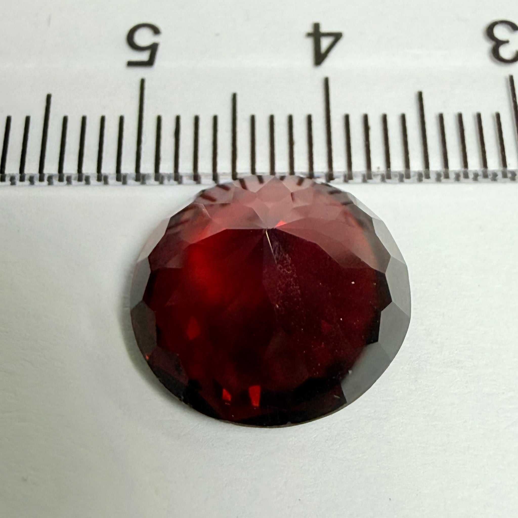 Umba Garnet, dark stone, 9.57ct, Tanzania, Untreated Unheated