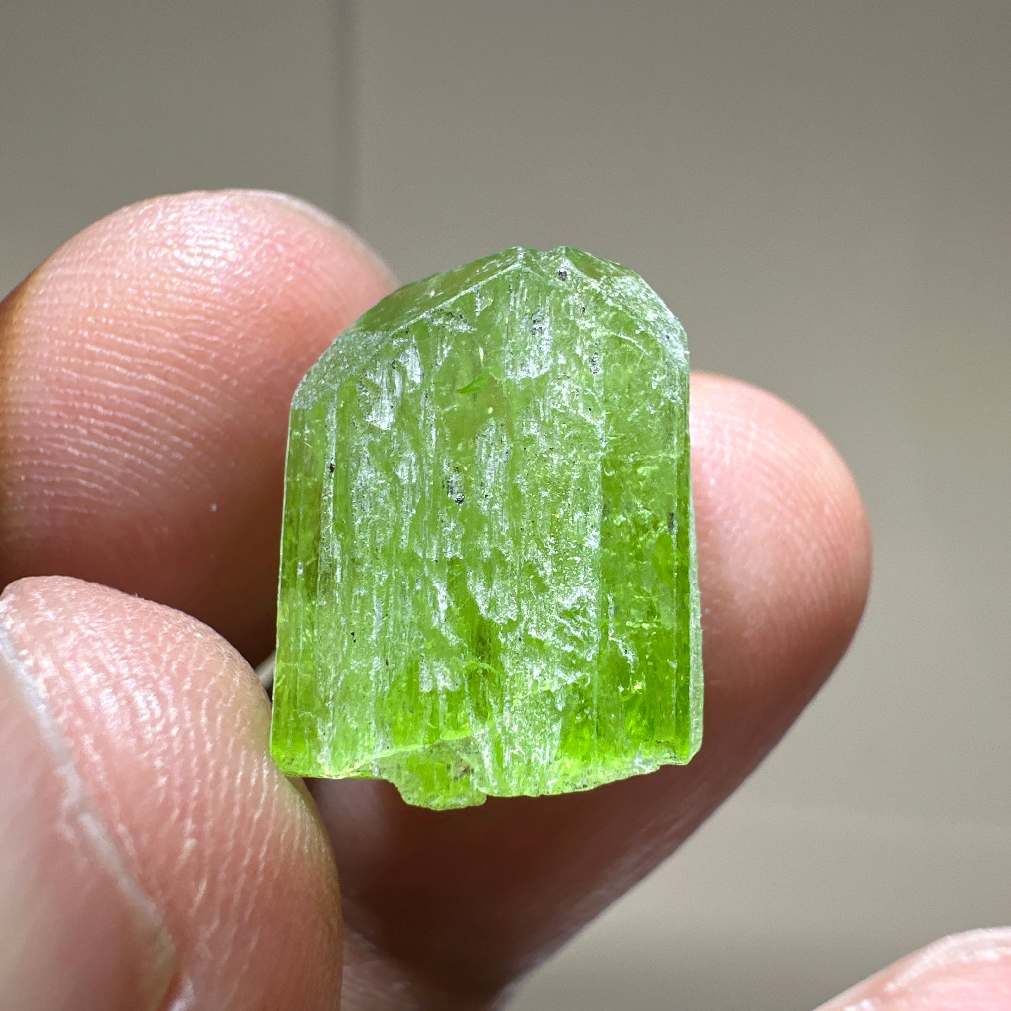 Tremolite Crystal, 3.90gm, Merelani, Tanzania