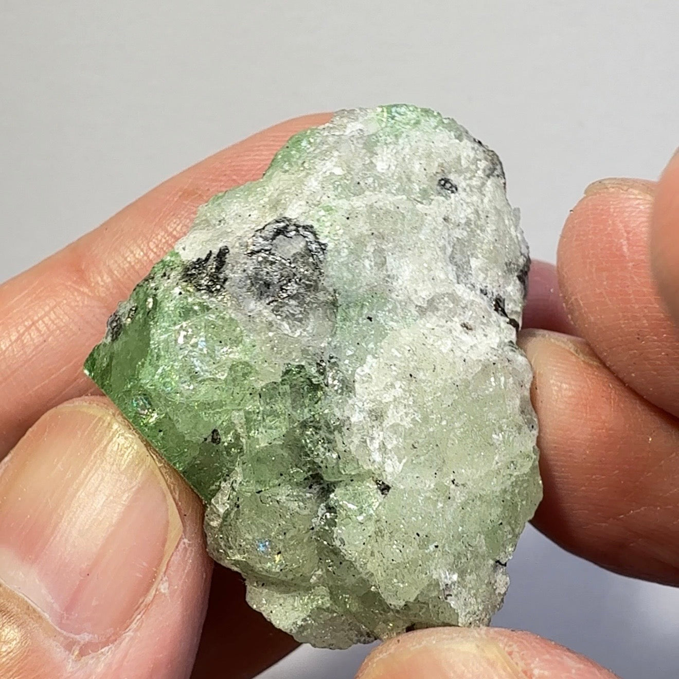 Tsavorite Garnet Crystal, 249.00ct, Merelani, Tanzania, Untreated Unheated