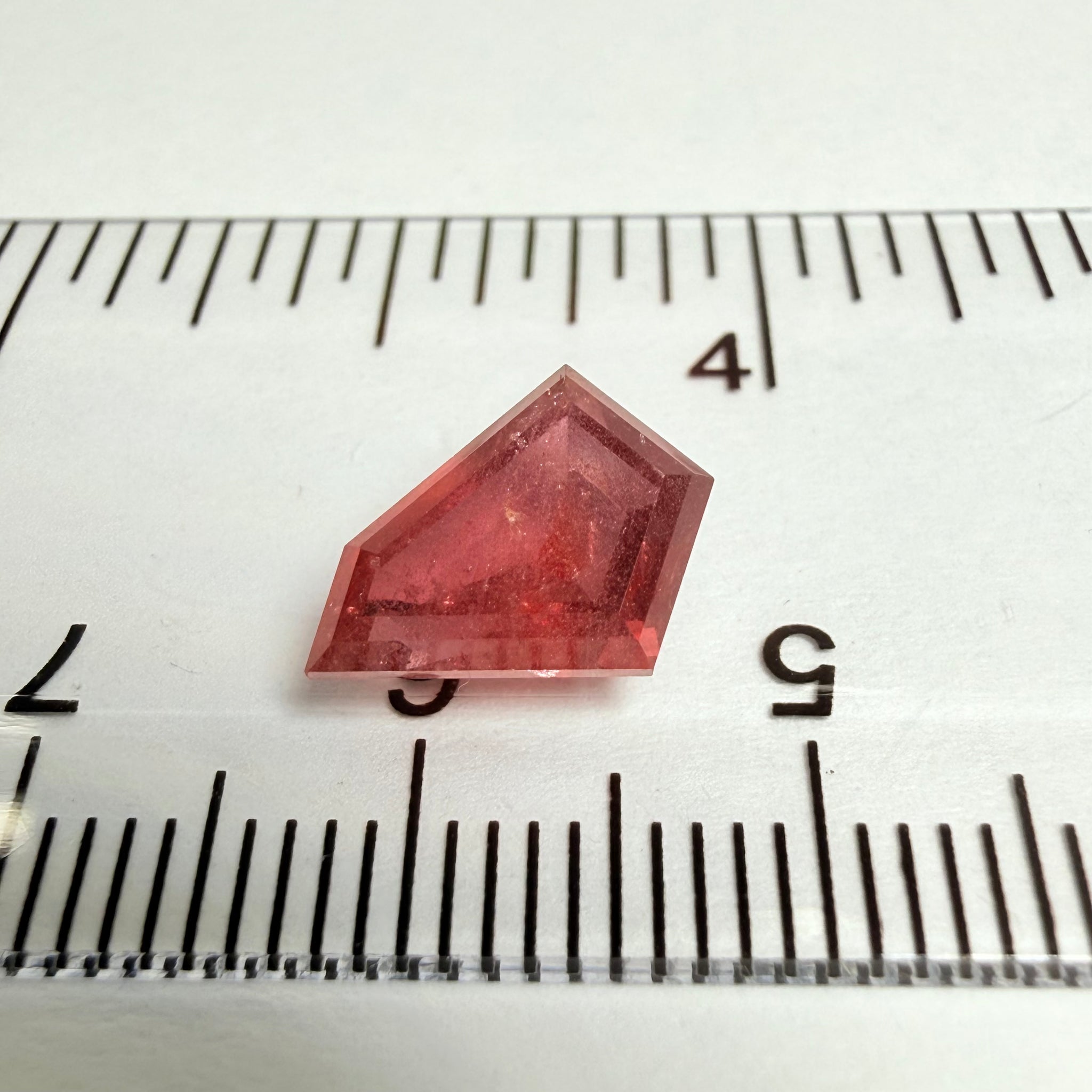 Sapphire, Fancy Freeform Cut, Turn It Around And It’s  A Tablet Cut, Use Either Side, 3.17ct, Umba Valley, Tanzania, Untreated Unheated