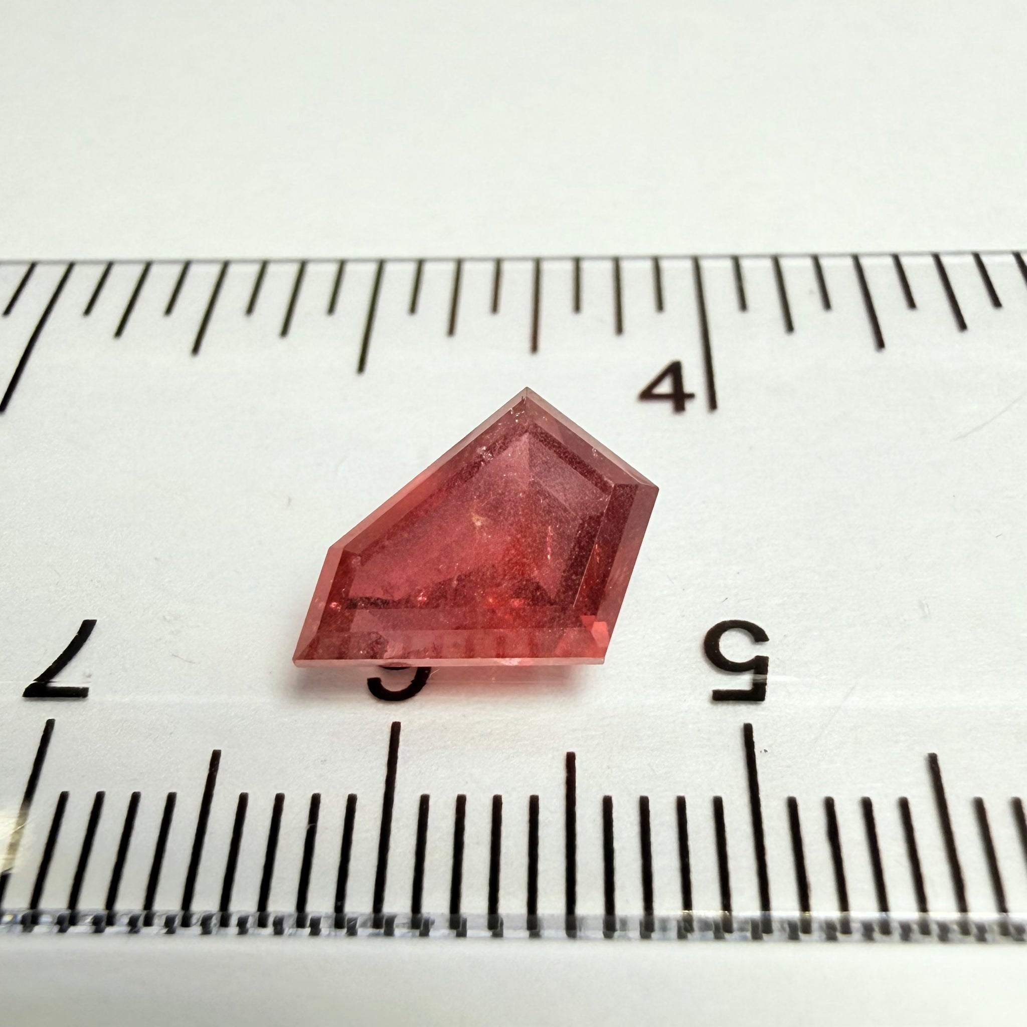 Sapphire, Fancy Freeform Cut, Turn It Around And It’s  A Tablet Cut, Use Either Side, 3.17ct, Umba Valley, Tanzania, Untreated Unheated