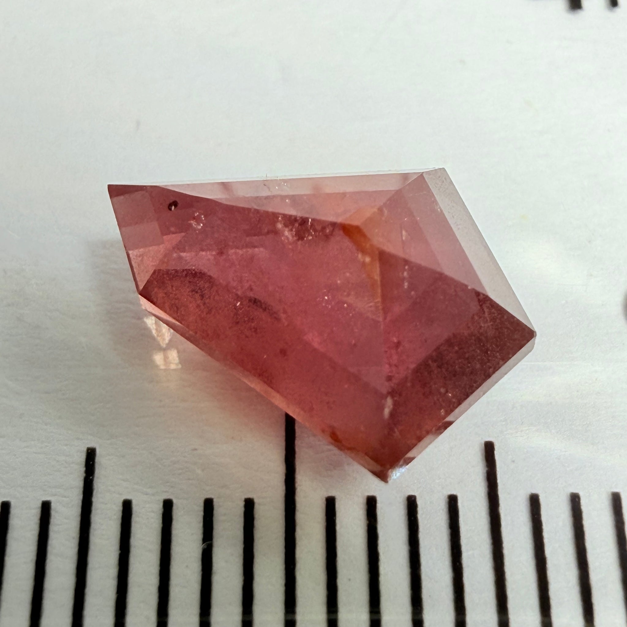 Sapphire, Fancy Freeform Cut, Turn It Around And It’s  A Tablet Cut, Use Either Side, 3.17ct, Umba Valley, Tanzania, Untreated Unheated