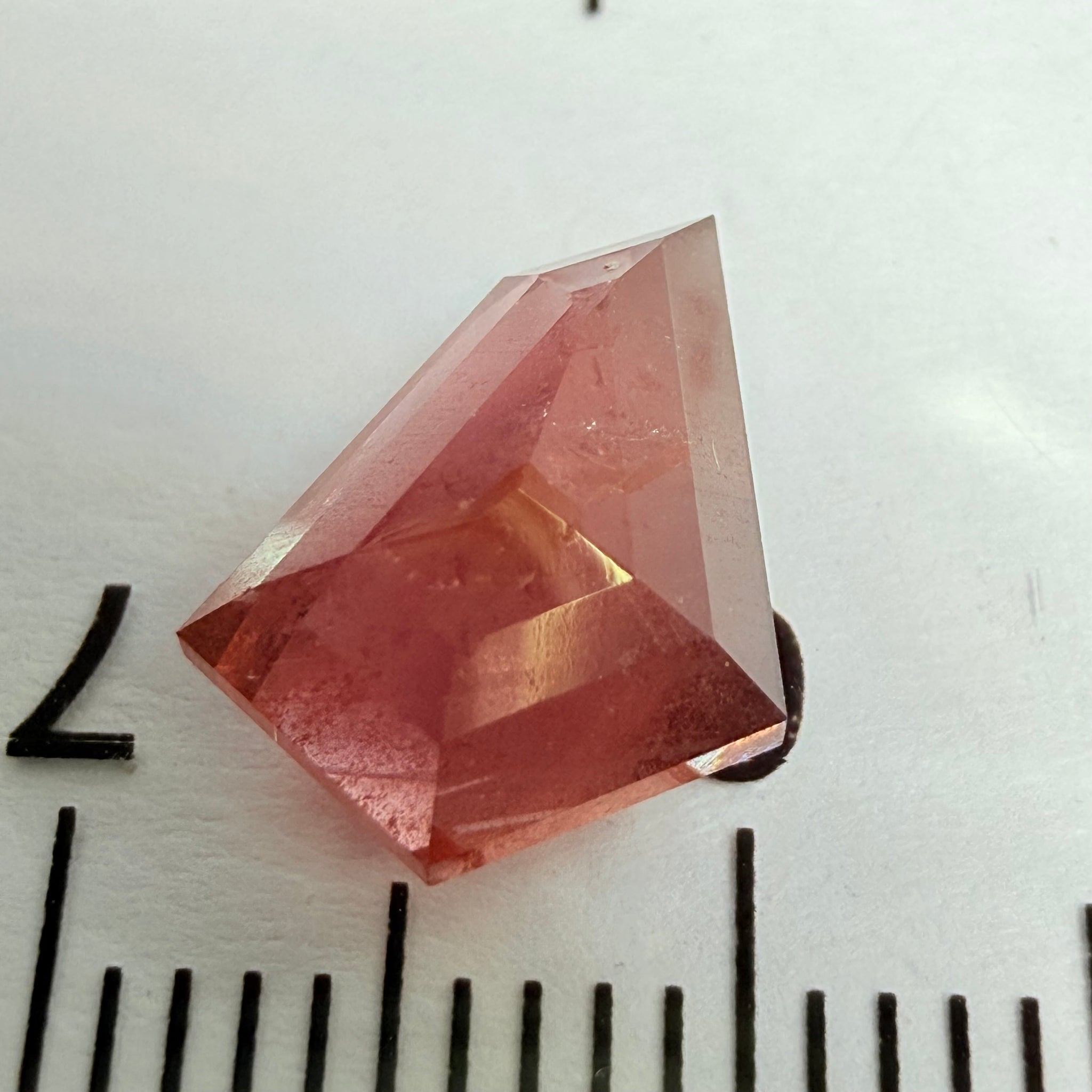 Sapphire, Fancy Freeform Cut, Turn It Around And It’s  A Tablet Cut, Use Either Side, 3.17ct, Umba Valley, Tanzania, Untreated Unheated