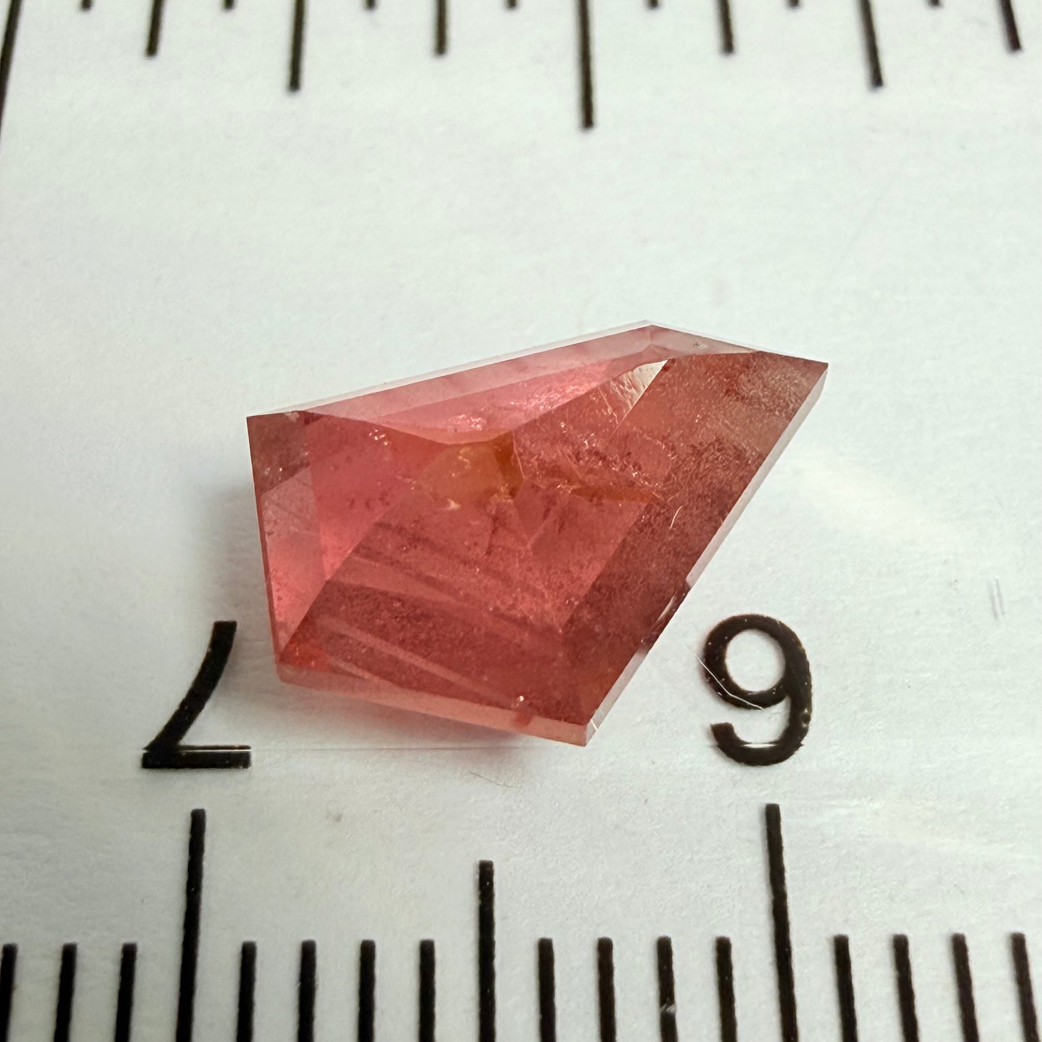 Sapphire, Fancy Freeform Cut, Turn It Around And It’s  A Tablet Cut, Use Either Side, 3.17ct, Umba Valley, Tanzania, Untreated Unheated