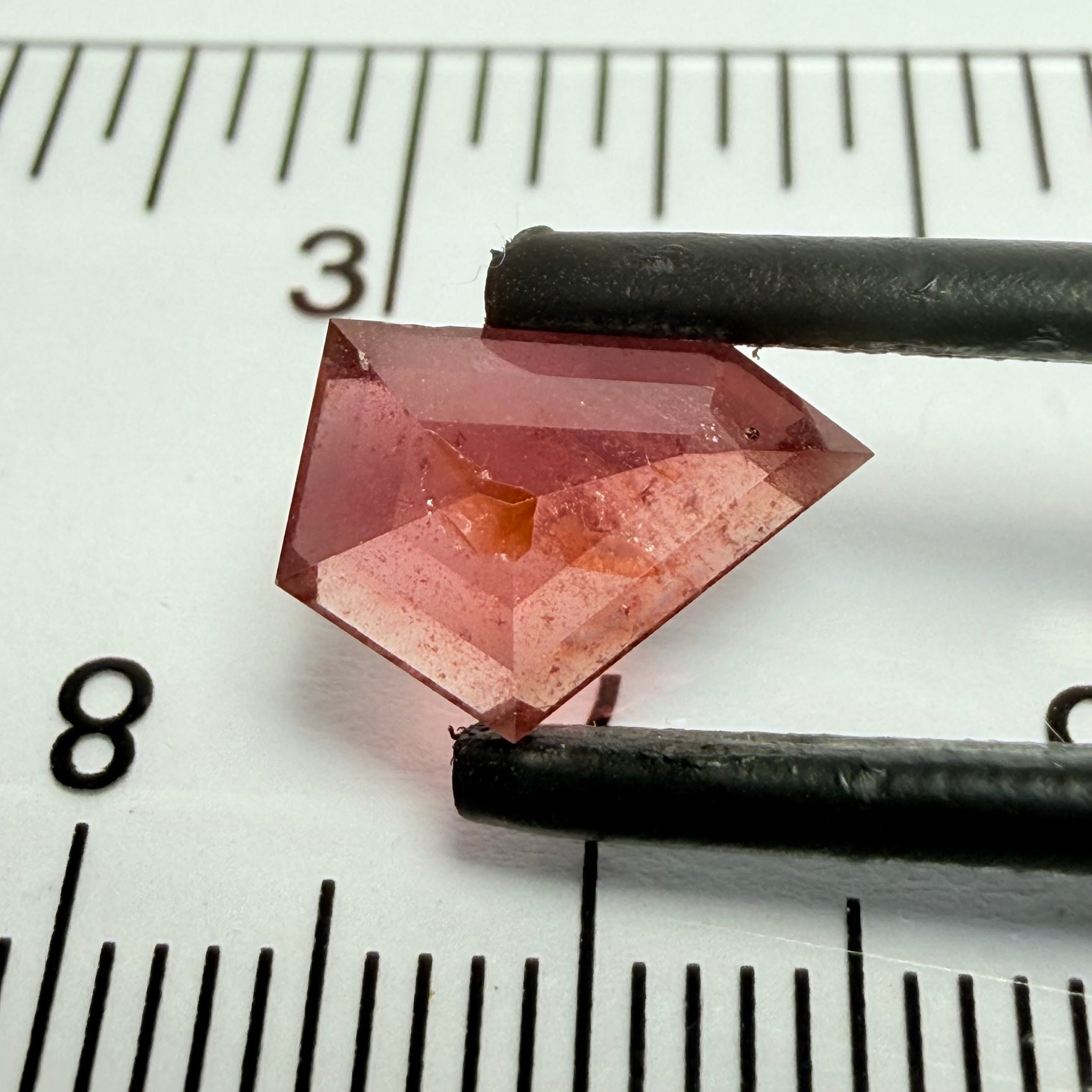 Sapphire, Fancy Freeform Cut, Turn It Around And It’s  A Tablet Cut, Use Either Side, 3.17ct, Umba Valley, Tanzania, Untreated Unheated