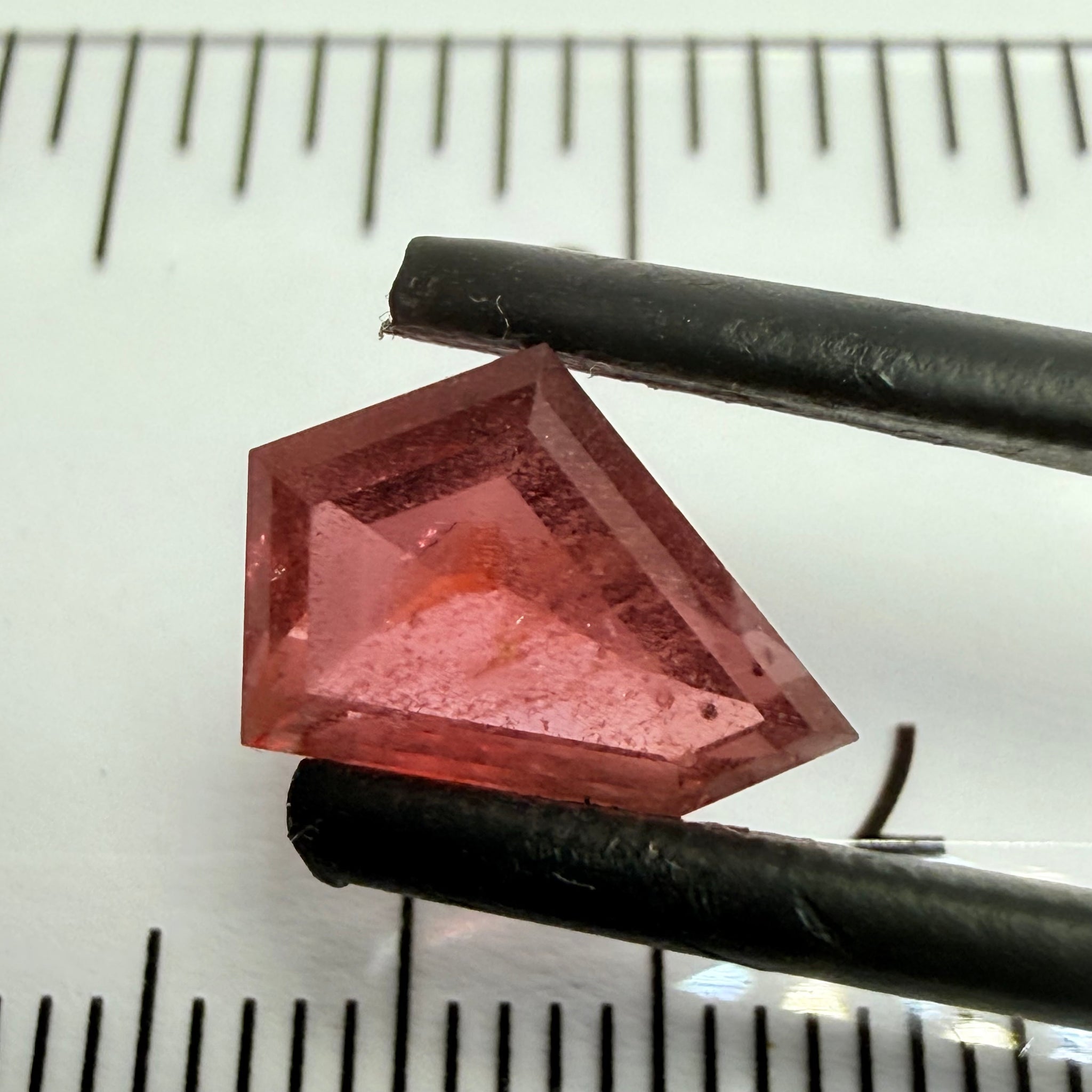Sapphire, Fancy Freeform Cut, Turn It Around And It’s  A Tablet Cut, Use Either Side, 3.17ct, Umba Valley, Tanzania, Untreated Unheated