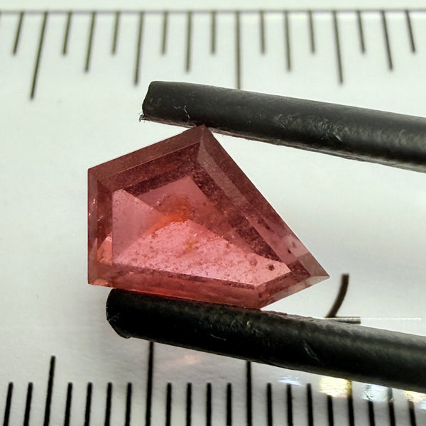 Sapphire, Fancy Freeform Cut, Turn It Around And It’s  A Tablet Cut, Use Either Side, 3.17ct, Umba Valley, Tanzania, Untreated Unheated