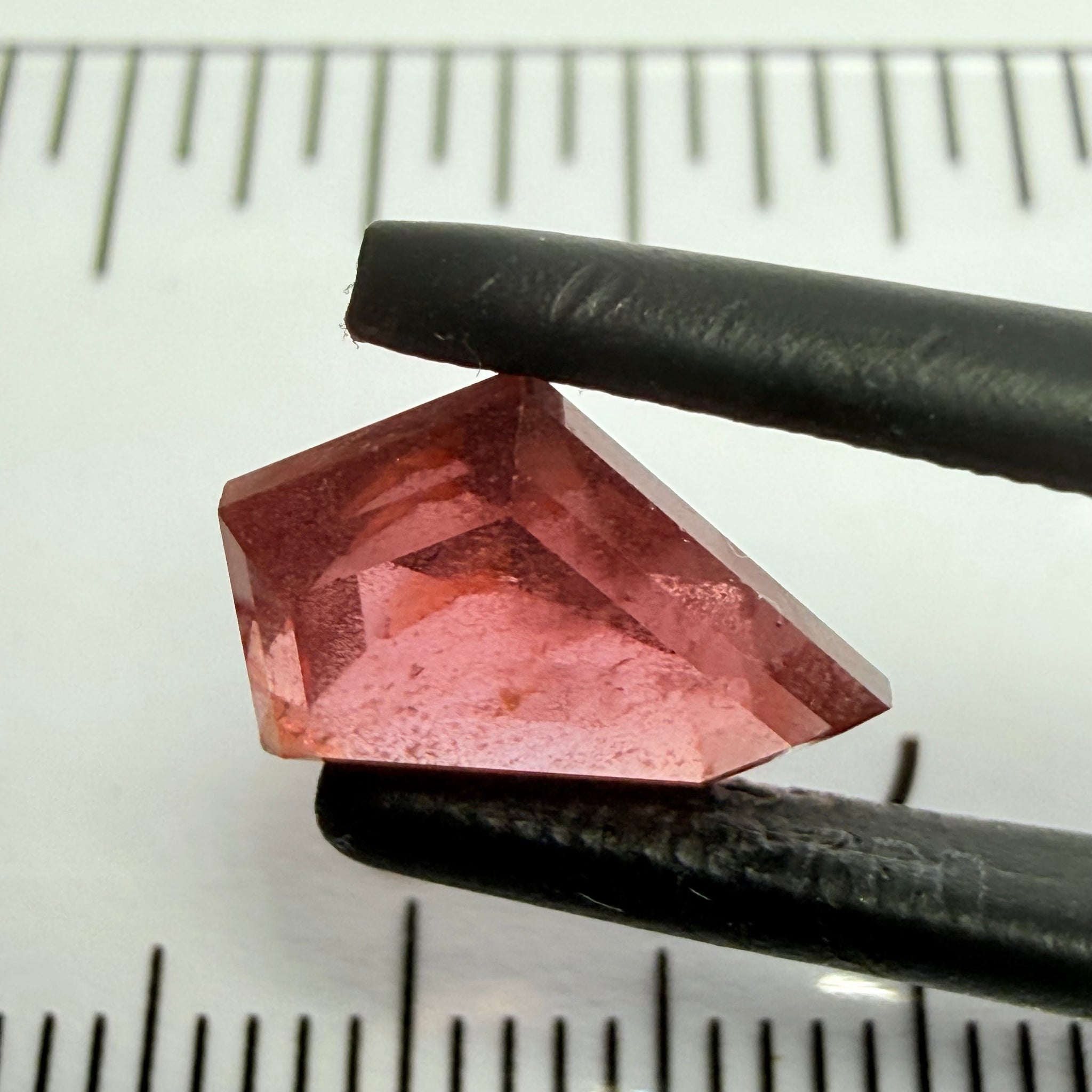 Sapphire, Fancy Freeform Cut, Turn It Around And It’s  A Tablet Cut, Use Either Side, 3.17ct, Umba Valley, Tanzania, Untreated Unheated