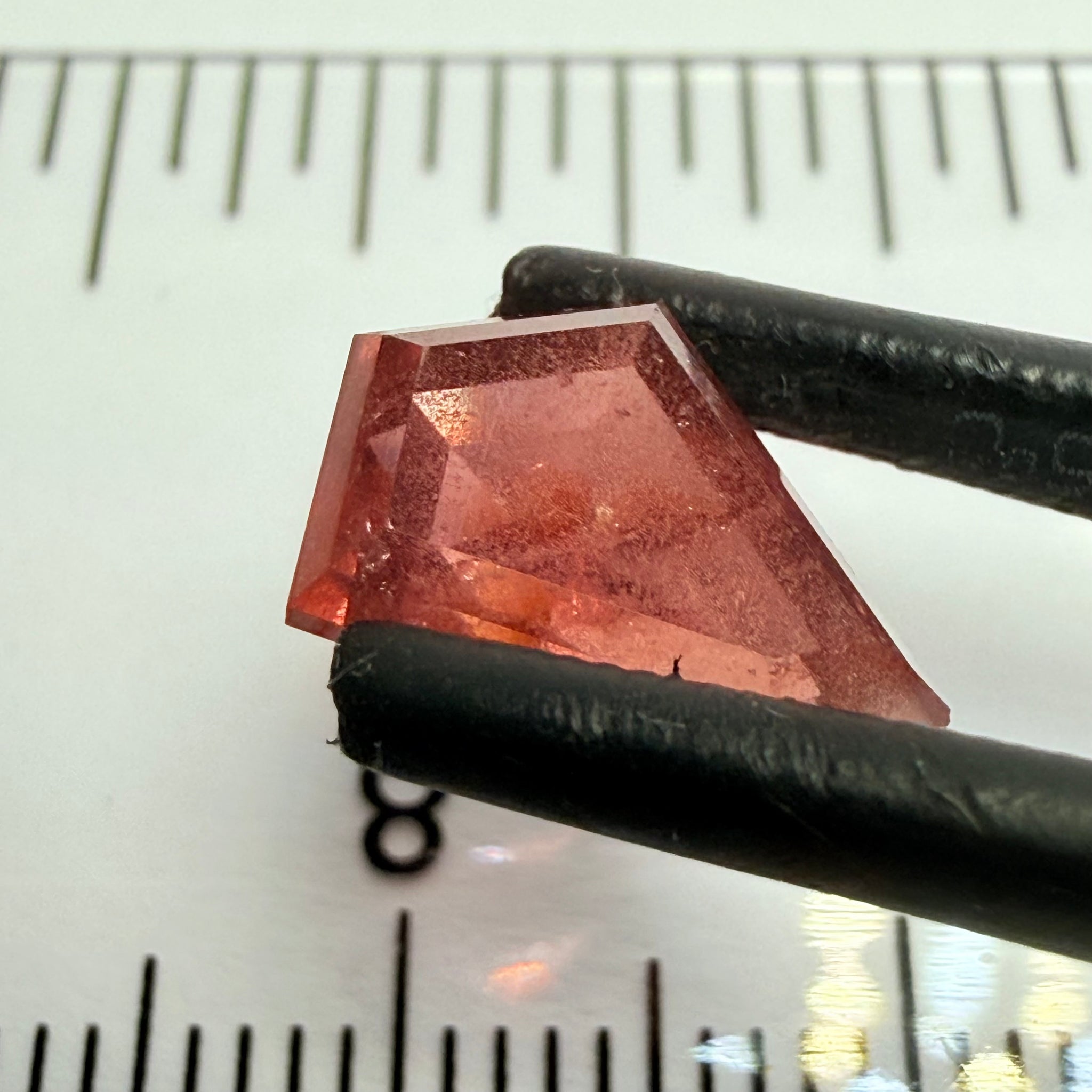 Sapphire, Fancy Freeform Cut, Turn It Around And It’s  A Tablet Cut, Use Either Side, 3.17ct, Umba Valley, Tanzania, Untreated Unheated