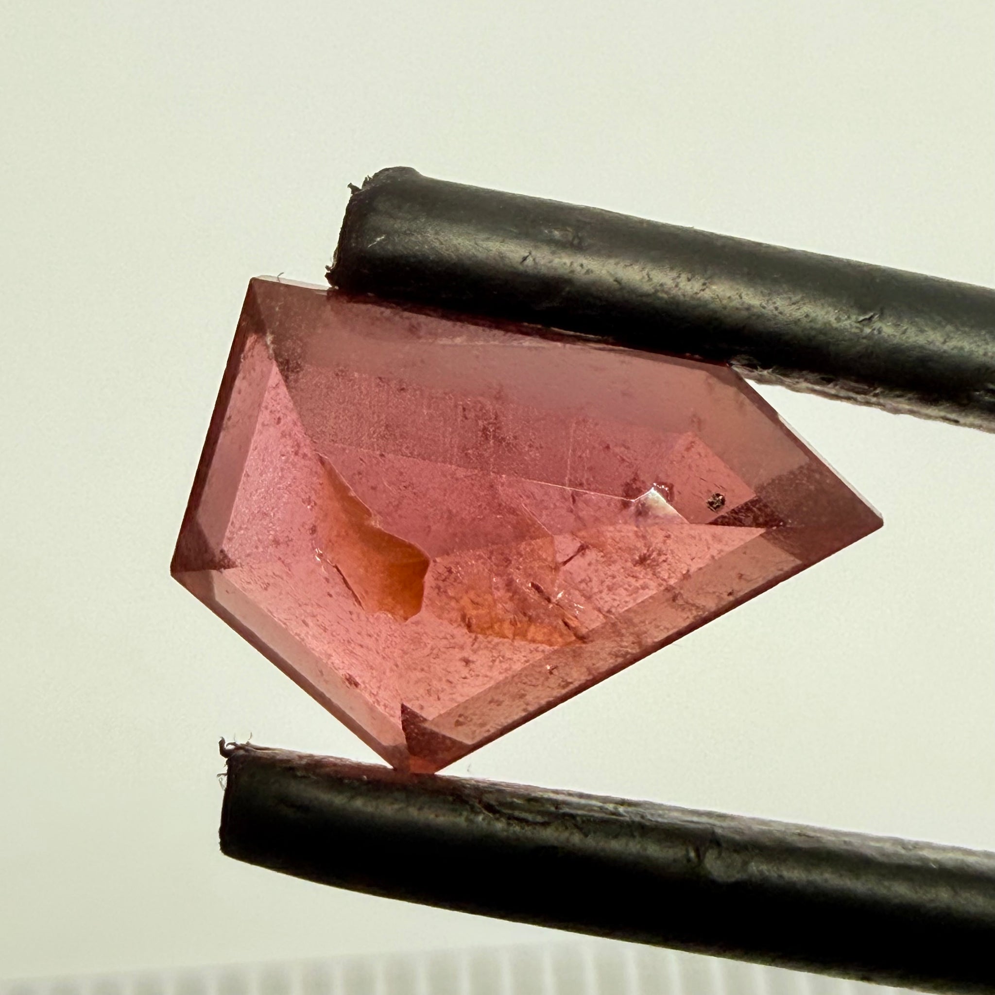 Sapphire, Fancy Freeform Cut, Turn It Around And It’s  A Tablet Cut, Use Either Side, 3.17ct, Umba Valley, Tanzania, Untreated Unheated