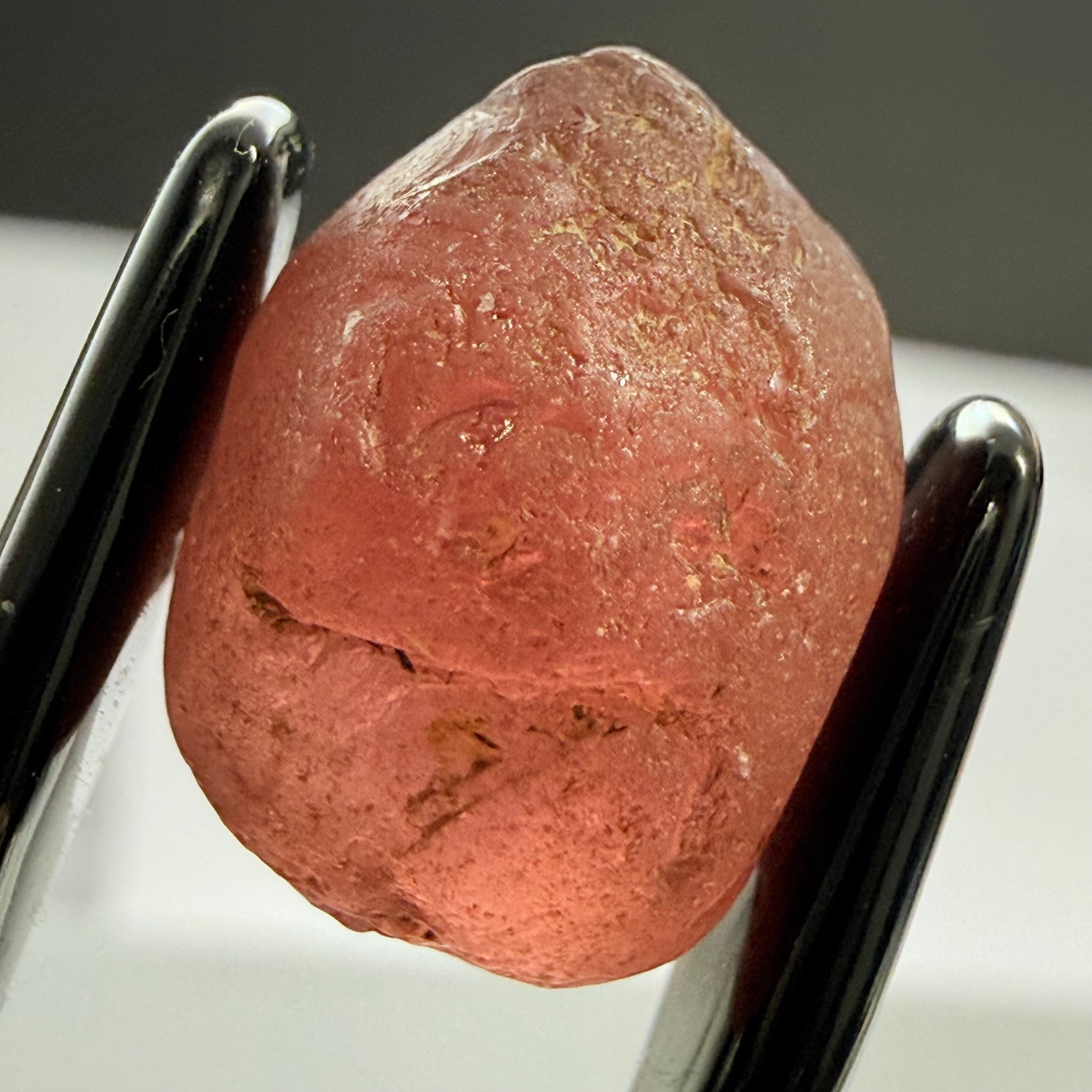 Lindi Garnet, 17.61ct, Lindi, Tanzania, Untreated Unheated, no inclusions, just has a bit of silk inside