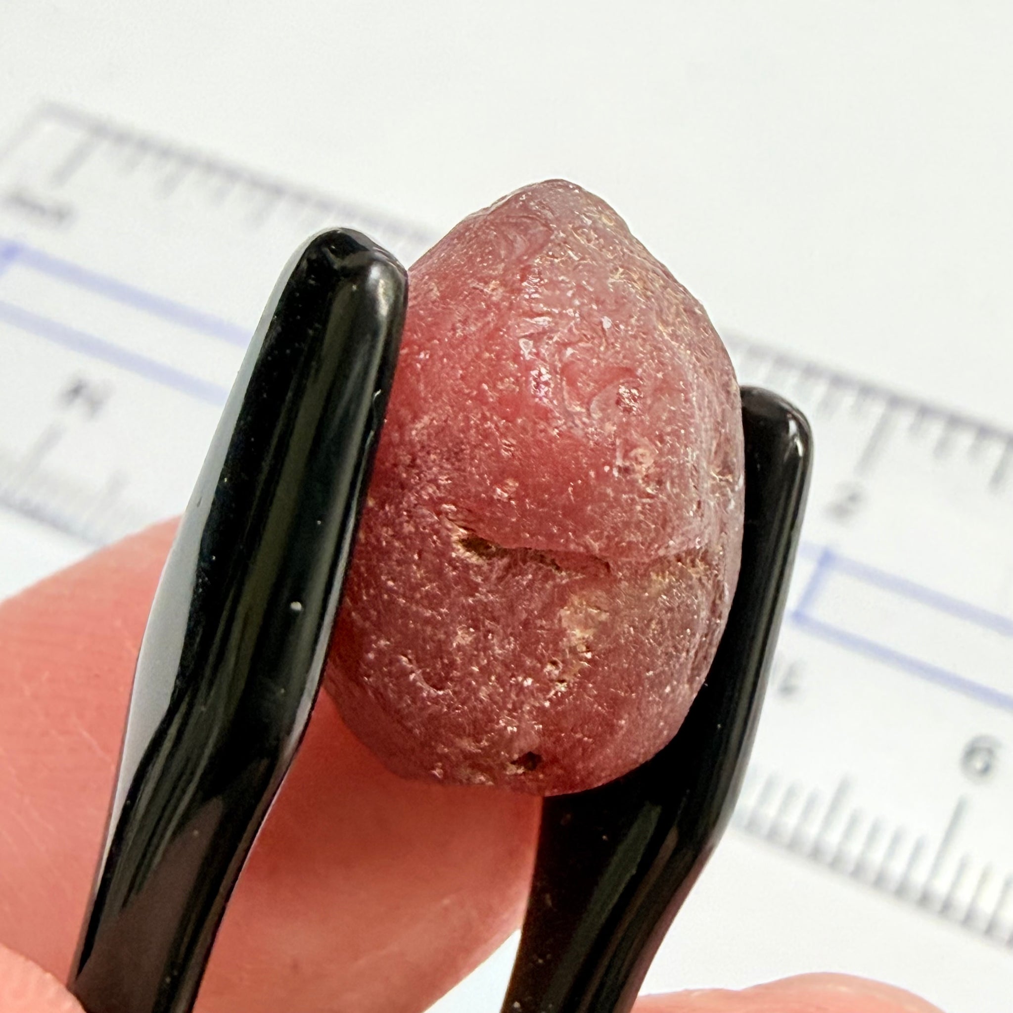 Lindi Garnet, 17.61ct, Lindi, Tanzania, Untreated Unheated, no inclusions, just has a bit of silk inside