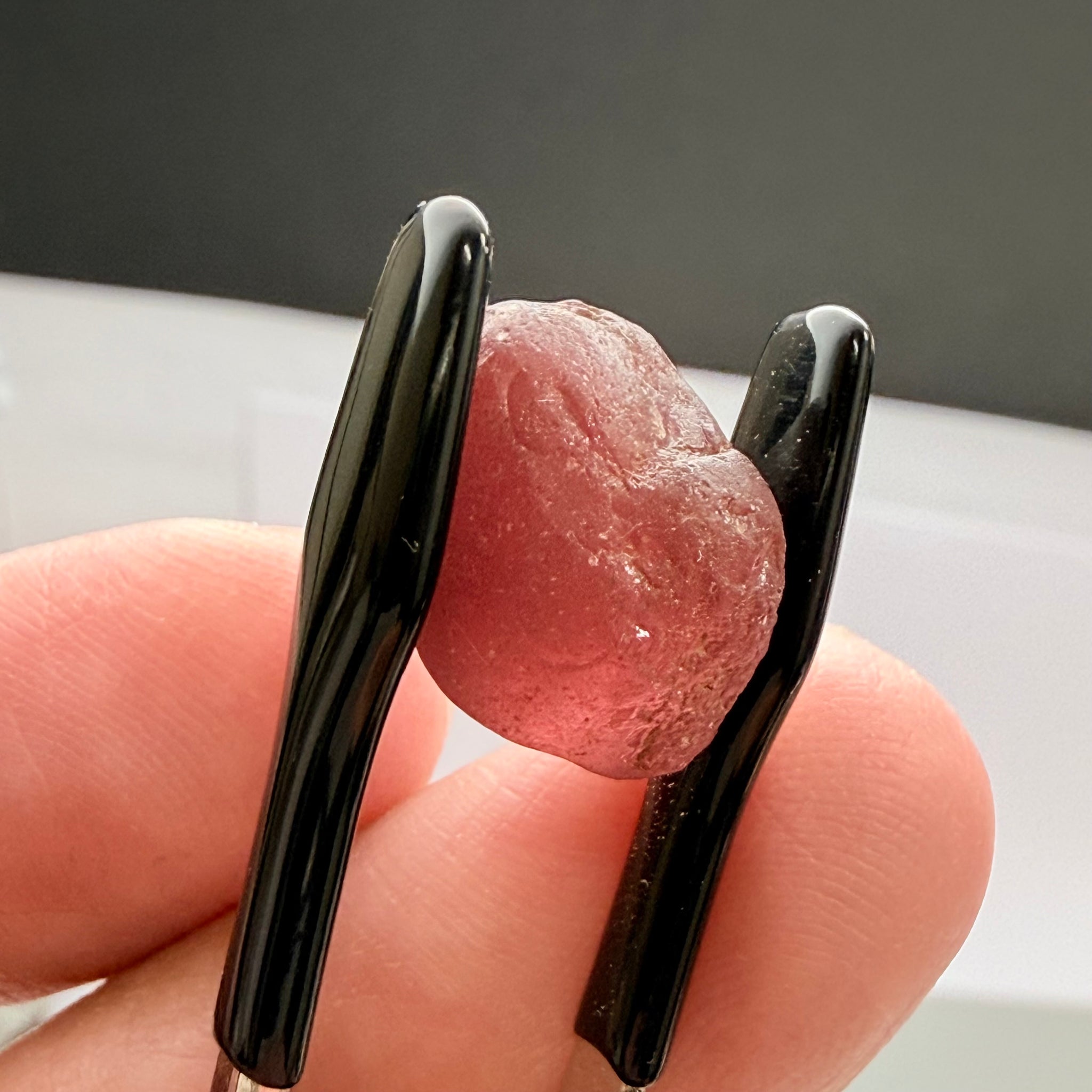 Lindi Garnet, 17.61ct, Lindi, Tanzania, Untreated Unheated, no inclusions, just has a bit of silk inside