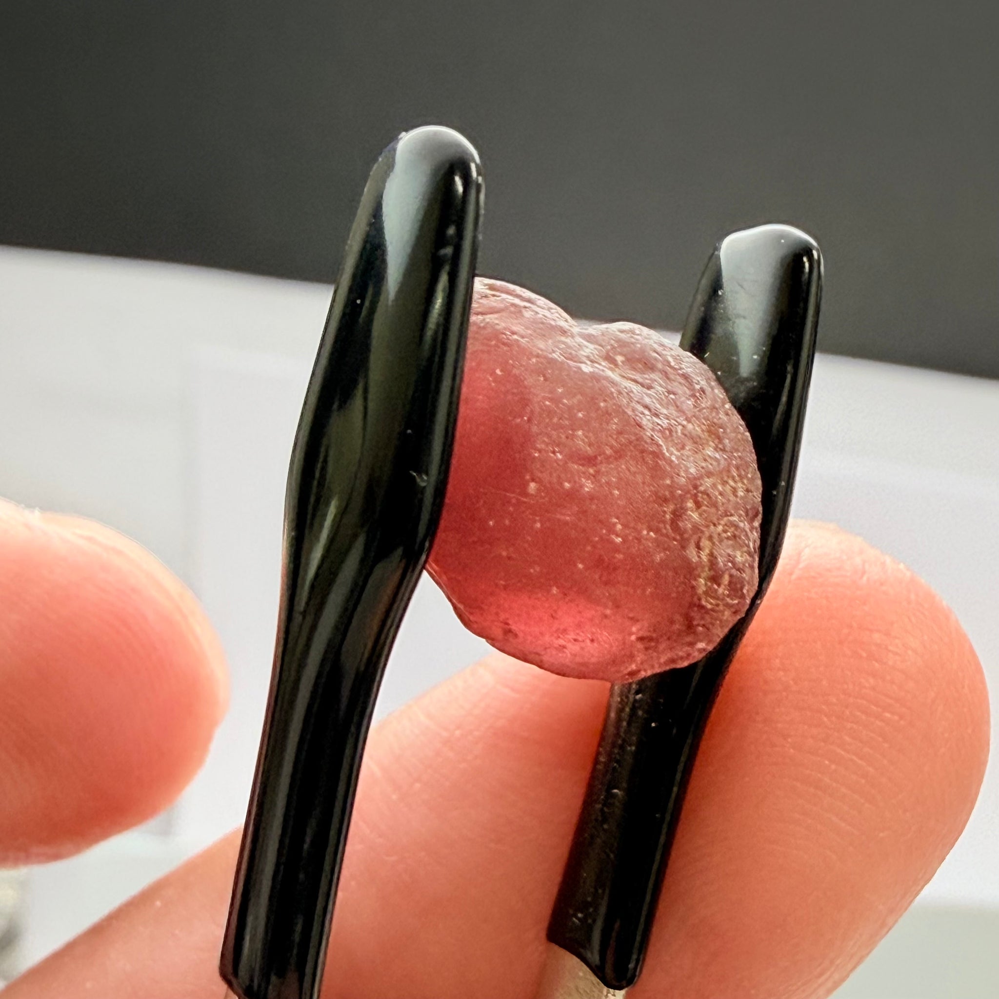 Lindi Garnet, 17.61ct, Lindi, Tanzania, Untreated Unheated, no inclusions, just has a bit of silk inside