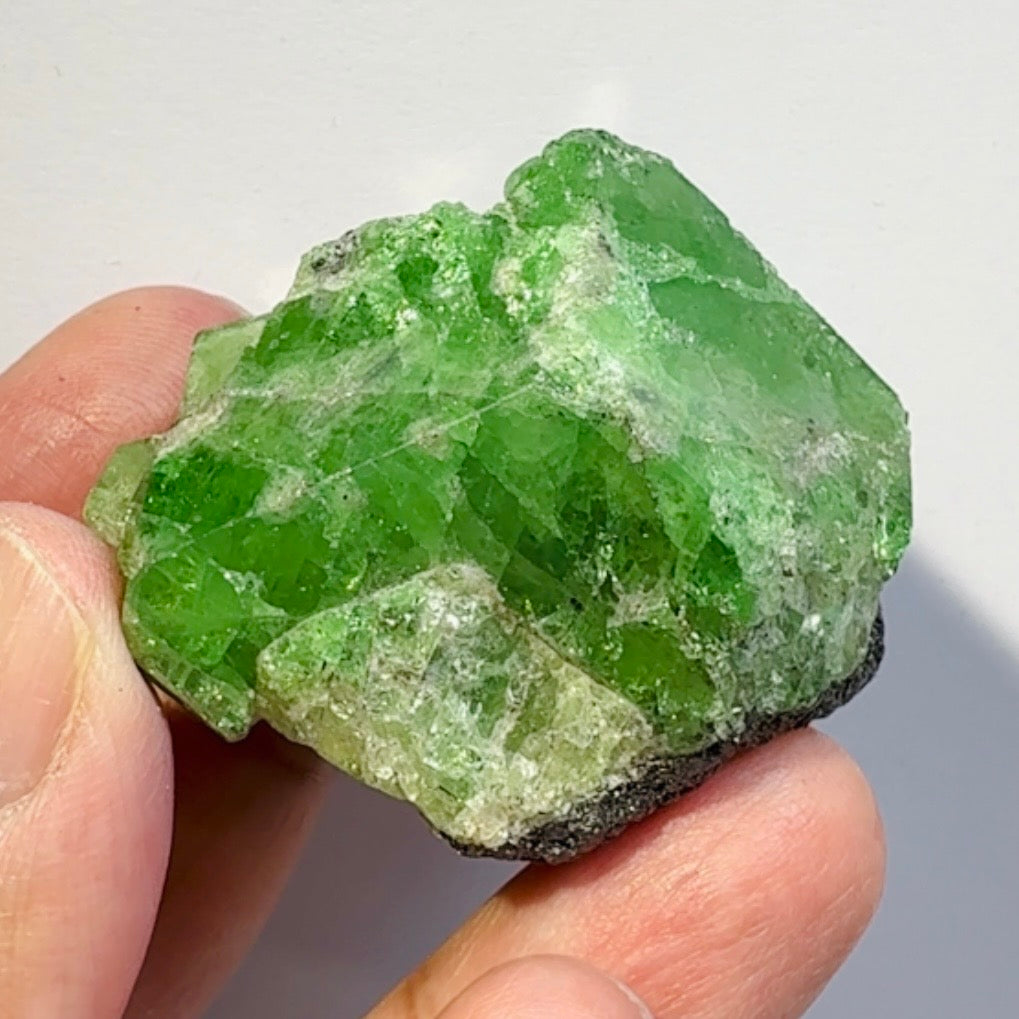 Tsavorite Garnet Crystal, 447.50ct, Merelani, Tanzania, Untreated Unheated