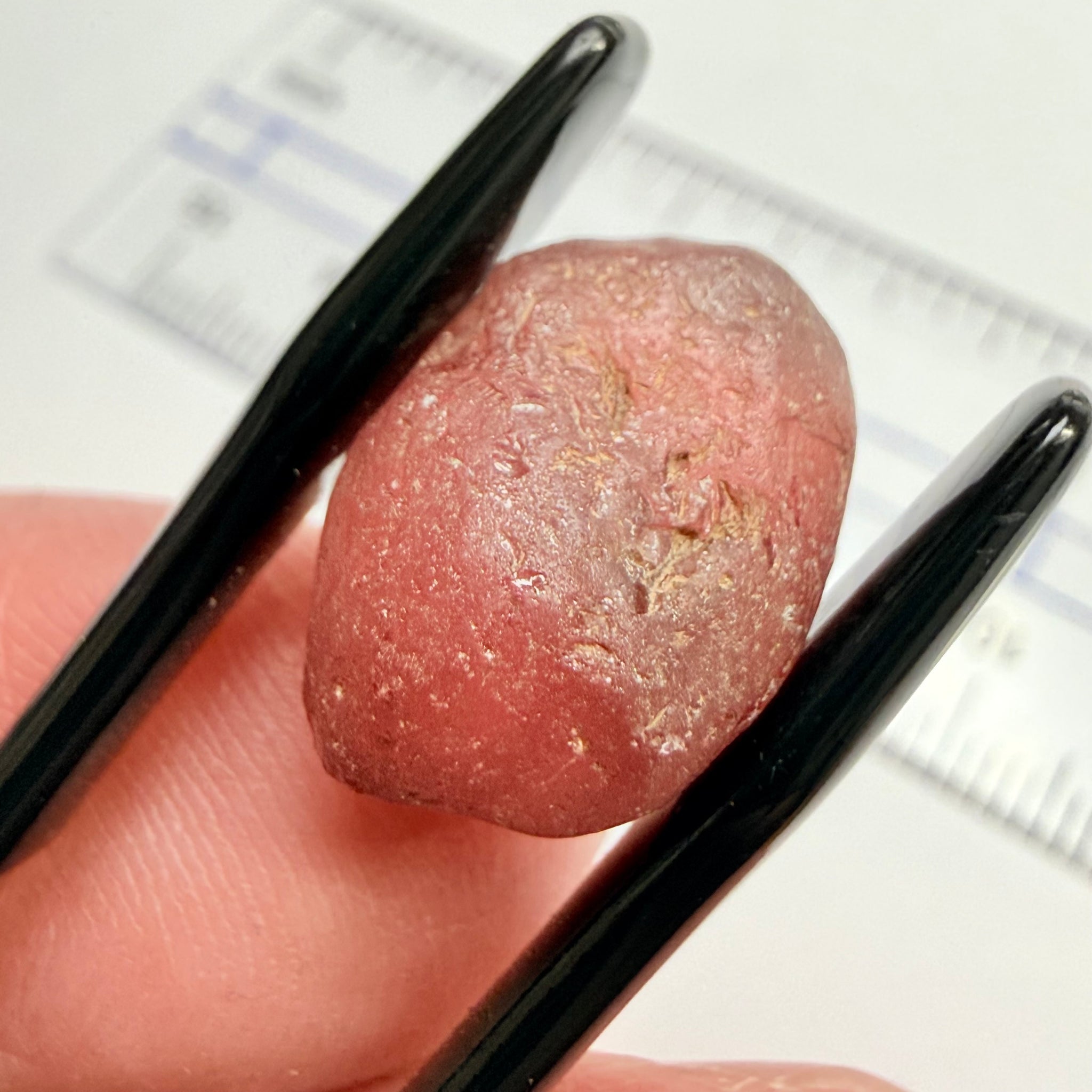 Lindi Garnet, 17.61ct, Lindi, Tanzania, Untreated Unheated, no inclusions, just has a bit of silk inside