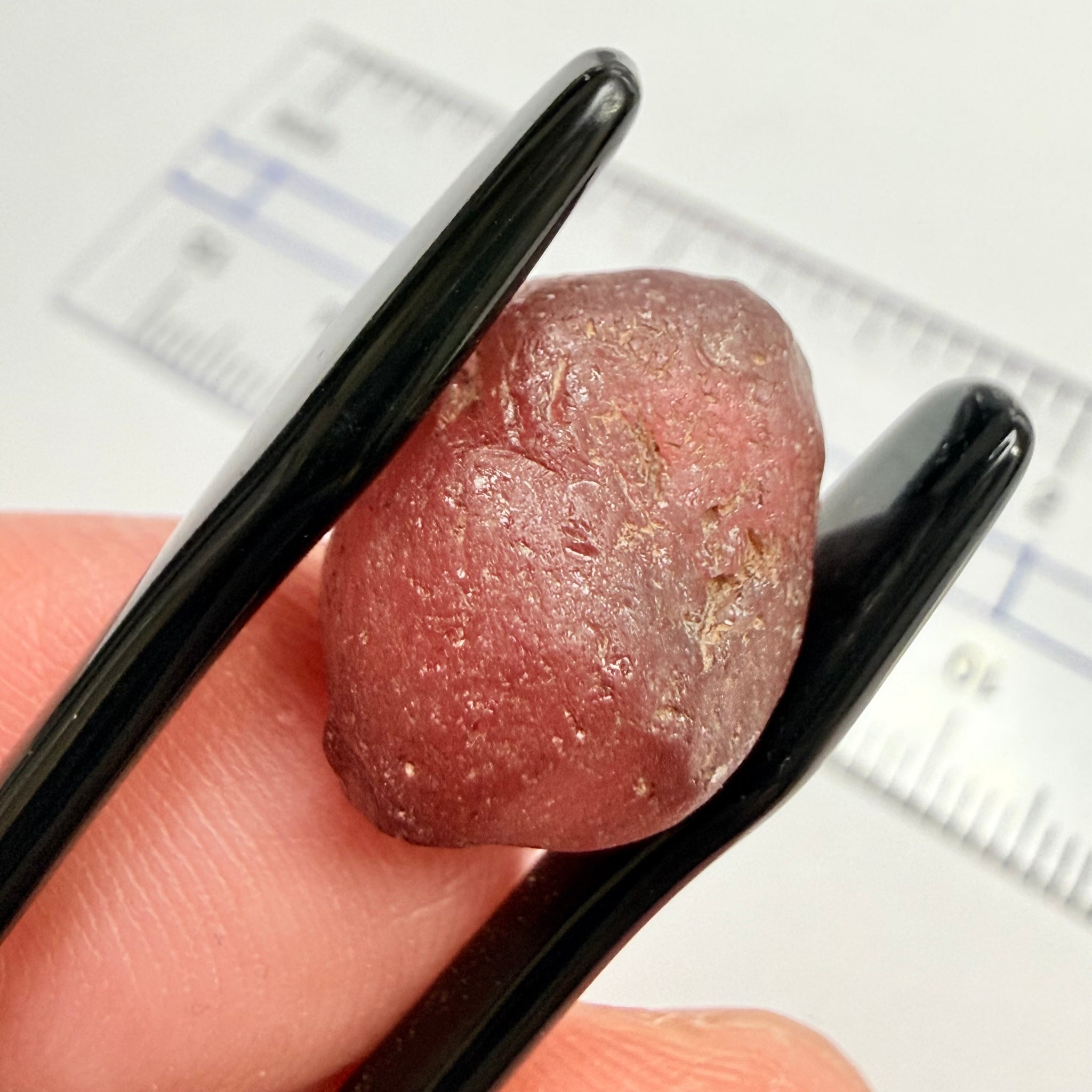 Lindi Garnet, 17.61ct, Lindi, Tanzania, Untreated Unheated, no inclusions, just has a bit of silk inside