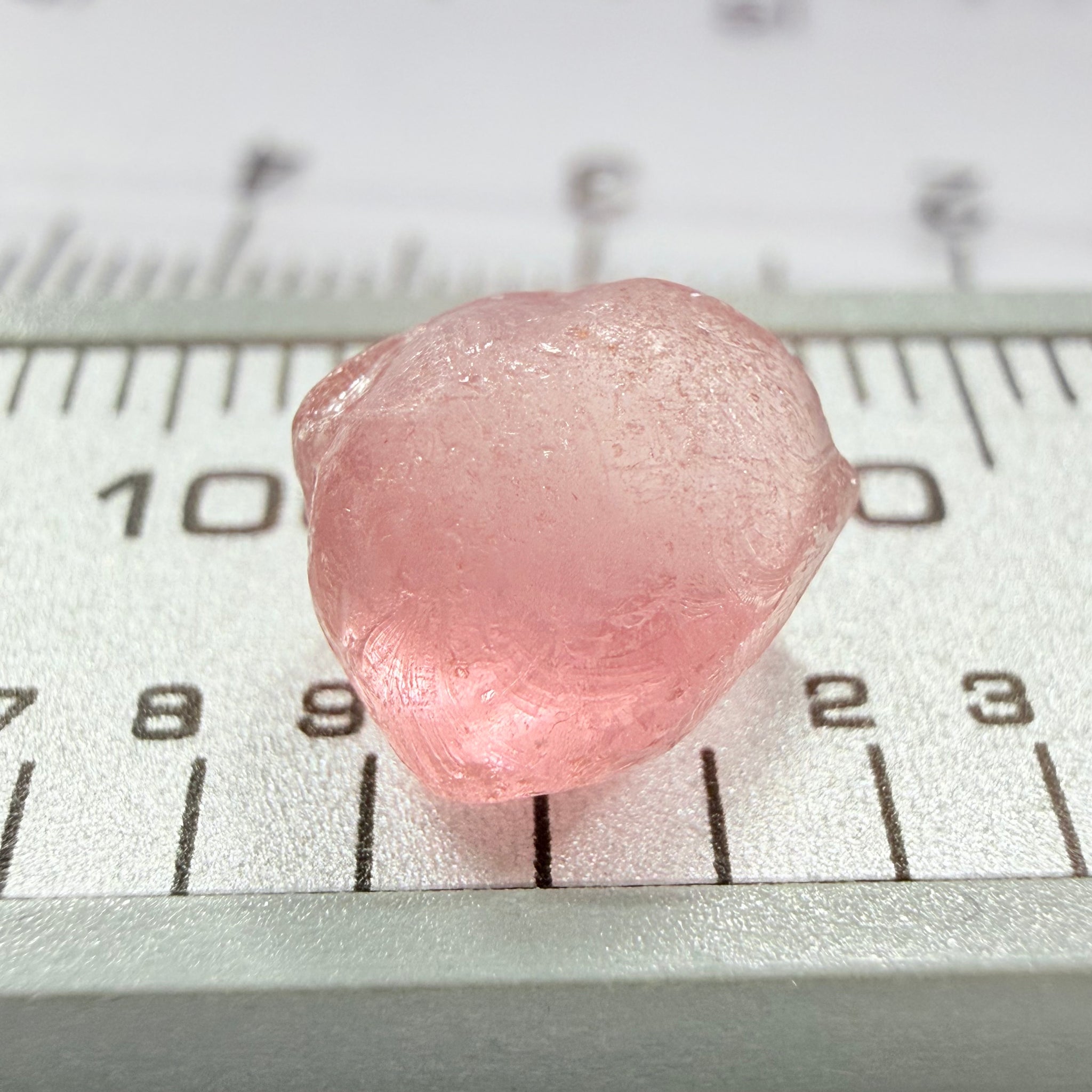 Mahenge Garnet, 3.35ct, Mahenge, Tanzania, Untreated Unheated, clean with very slight silk, 8.6x7.5x5.6mm
