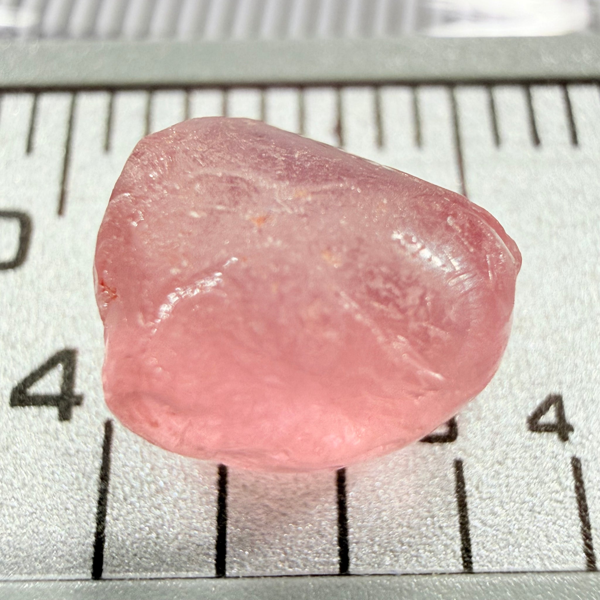 Mahenge Garnet, 3.35ct, Mahenge, Tanzania, Untreated Unheated, clean with very slight silk, 8.6x7.5x5.6mm