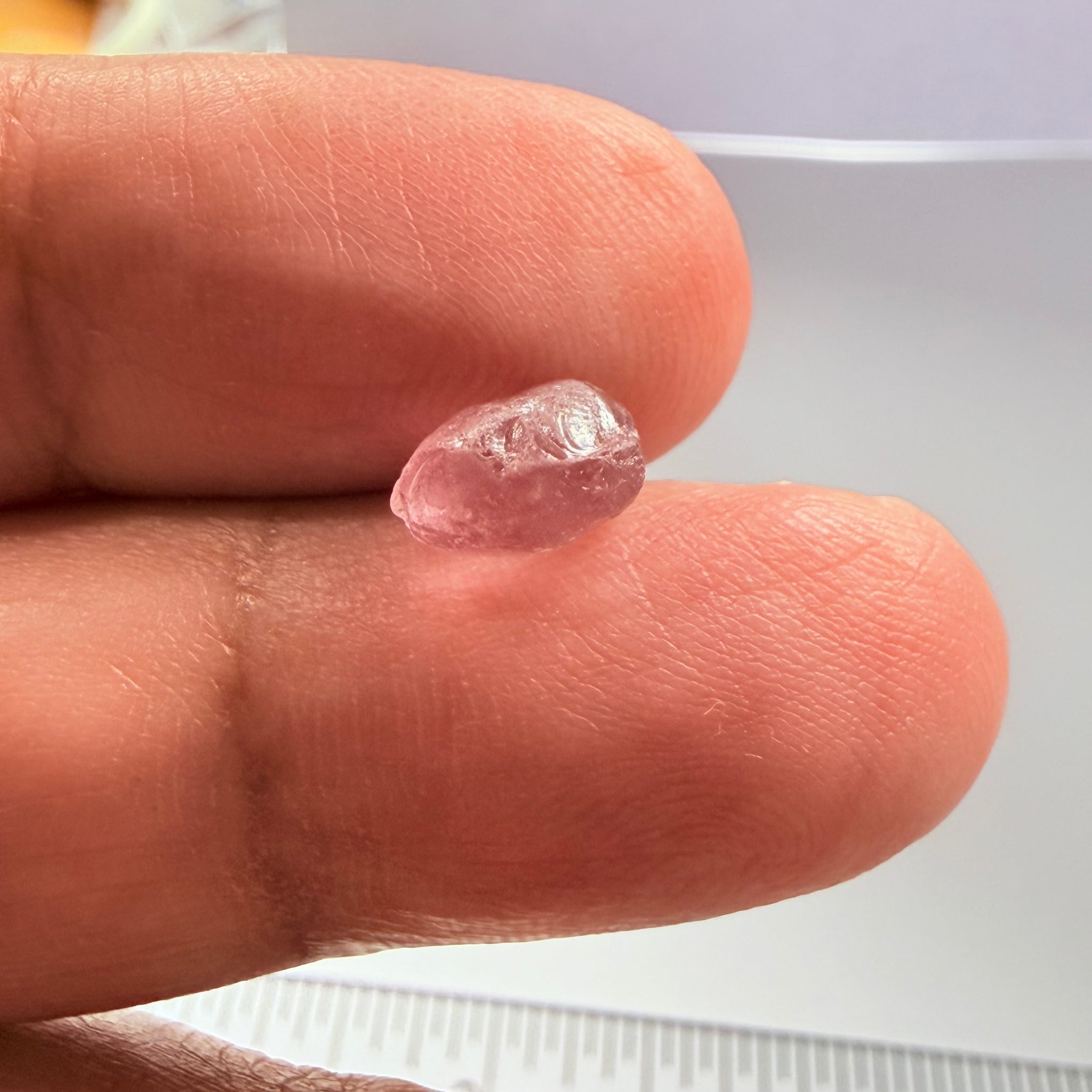 Mahenge Garnet, 3.35ct, Mahenge, Tanzania, Untreated Unheated, clean with very slight silk, 8.6x7.5x5.6mm