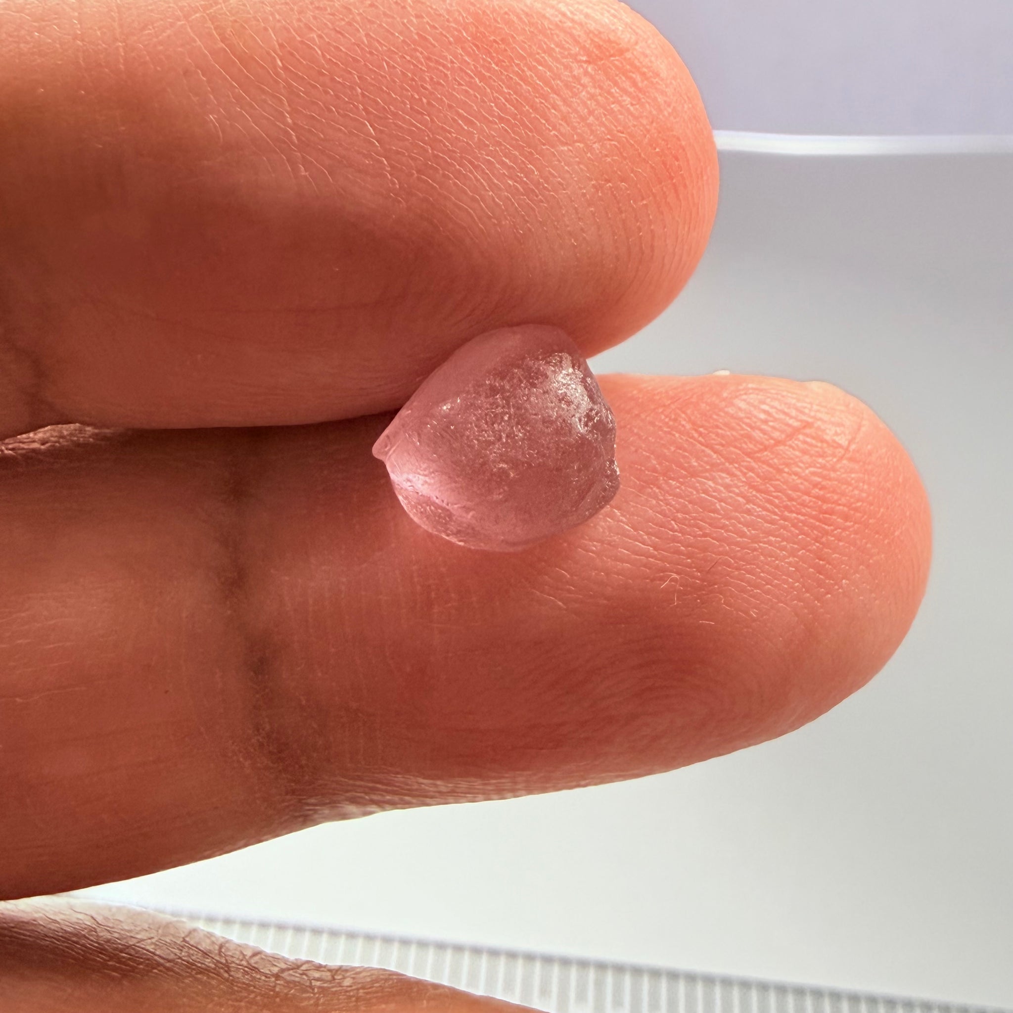 Mahenge Garnet, 3.35ct, Mahenge, Tanzania, Untreated Unheated, clean with very slight silk, 8.6x7.5x5.6mm