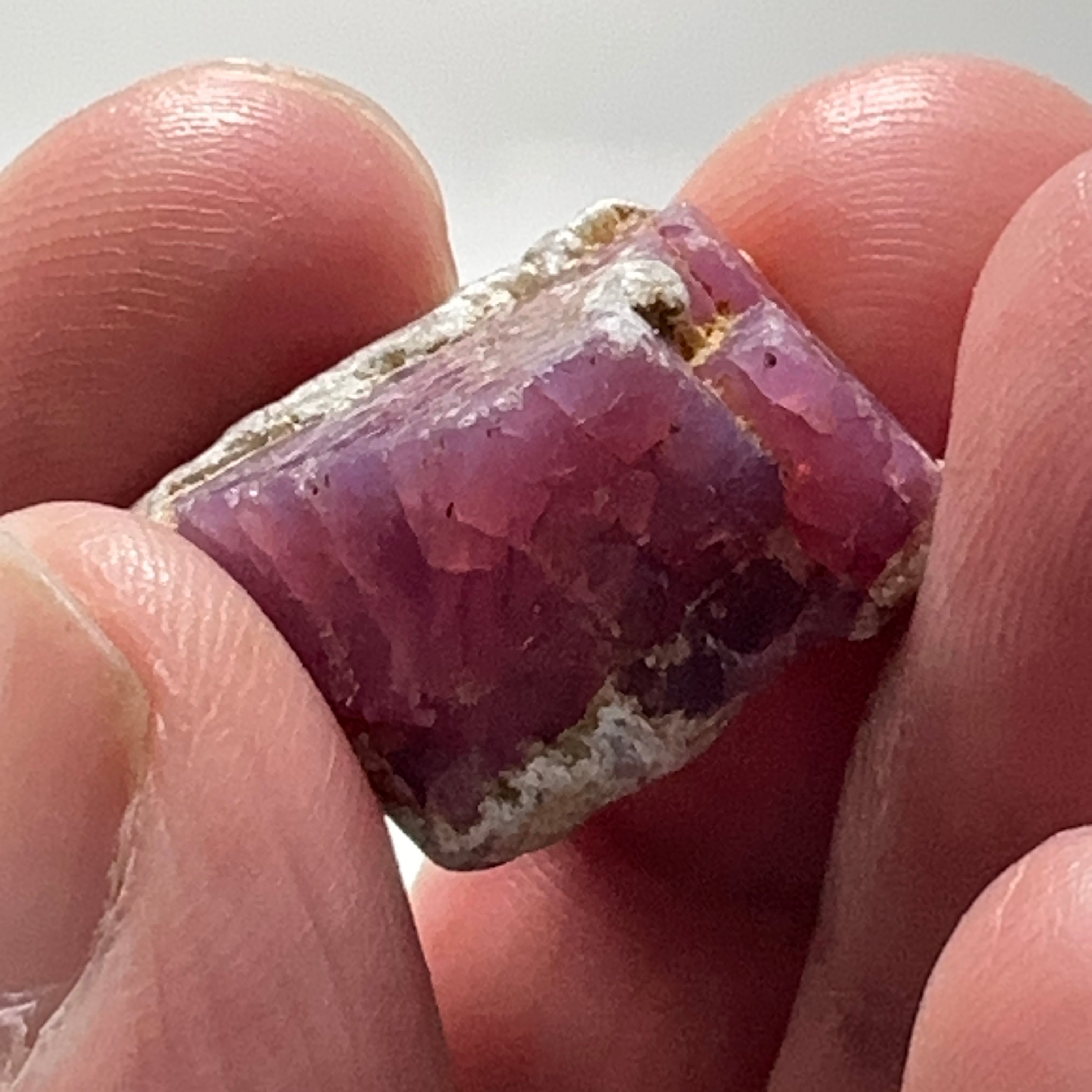 32.47ct Mahenge Spinel Crystal, Tanzania, Untreated Unheated. 19.5 x 15 x 16 mm