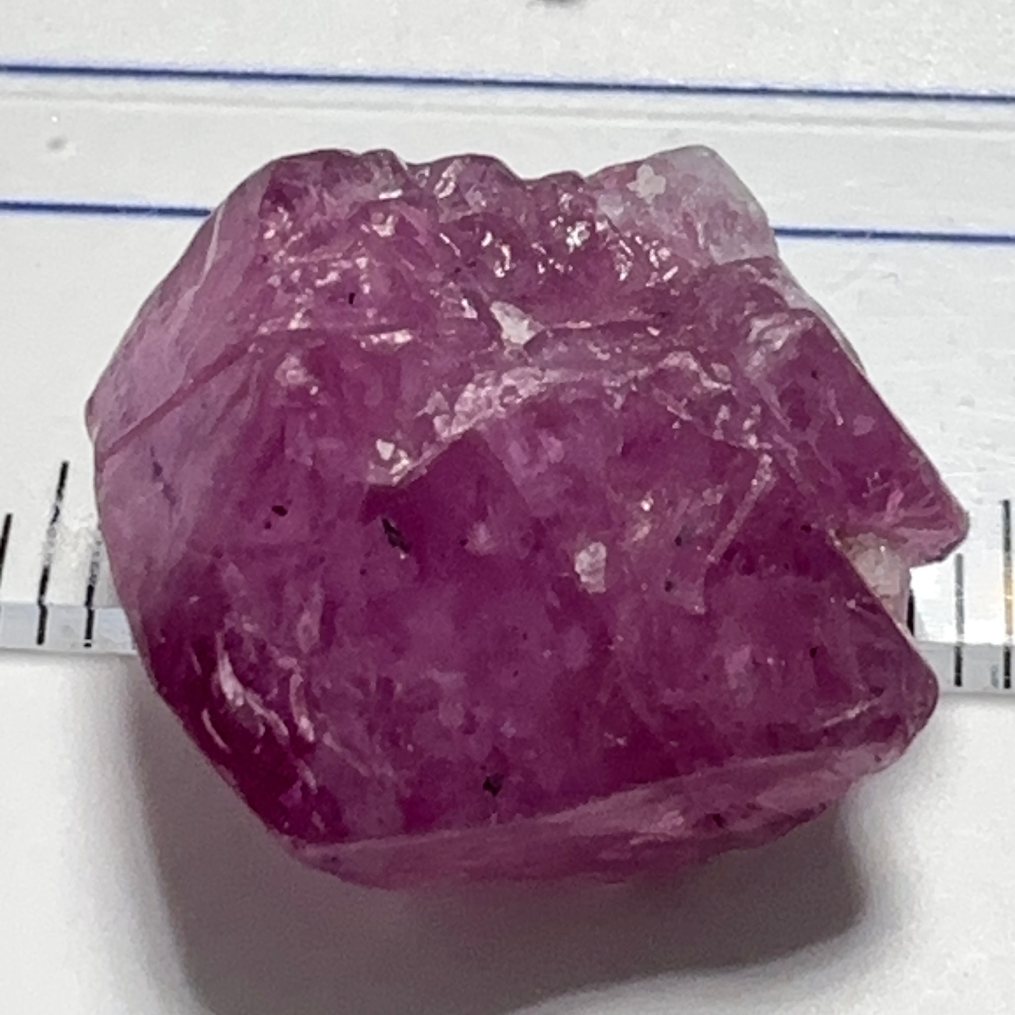Mahenge Spinel Crystal, 18.22ct, Tanzania. Untreated Unheated