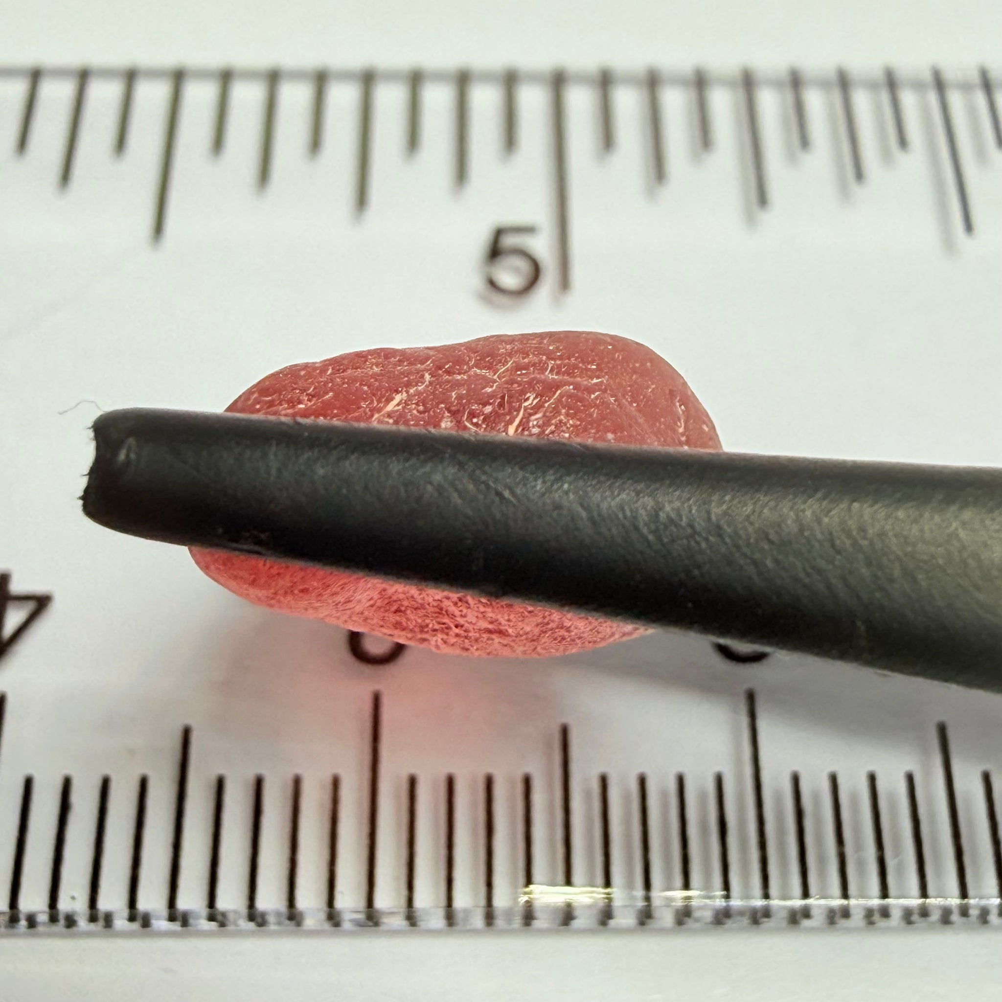 Mahenge Garnet, 10.26ct, Mahenge, Tanzania, Untreated Unheated, 12.3x12.8x7.3mm, flattish shape, see pics, dividing veil see pics for markings, one side vvs-if, one side vs