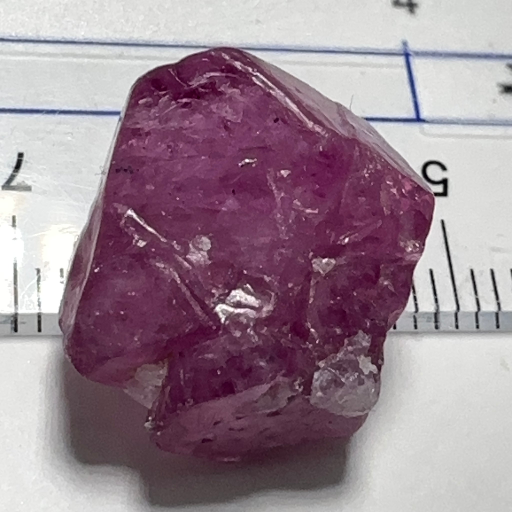 Mahenge Spinel Crystal, 18.22ct, Tanzania. Untreated Unheated