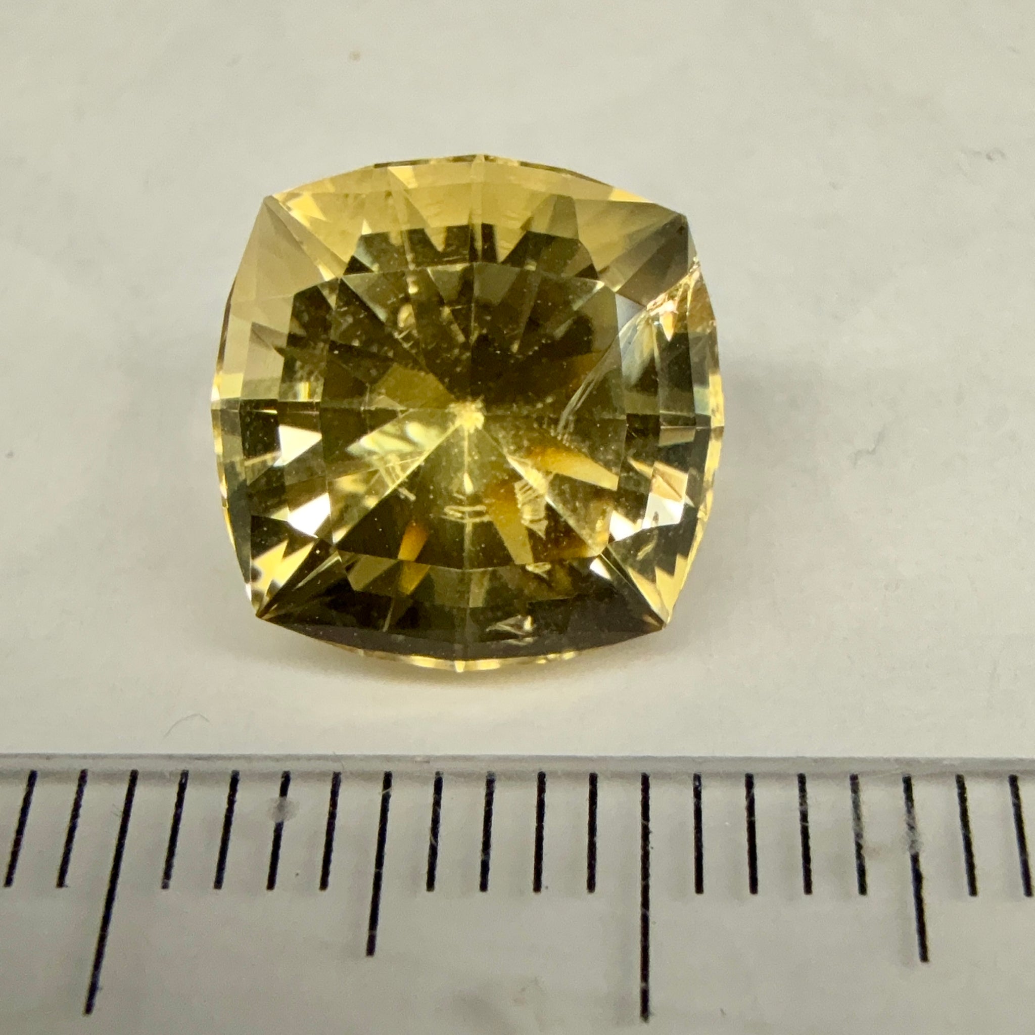 Golden Scapolite, 4.48ct, Tanzania, Untreated Unheated, included but well cut