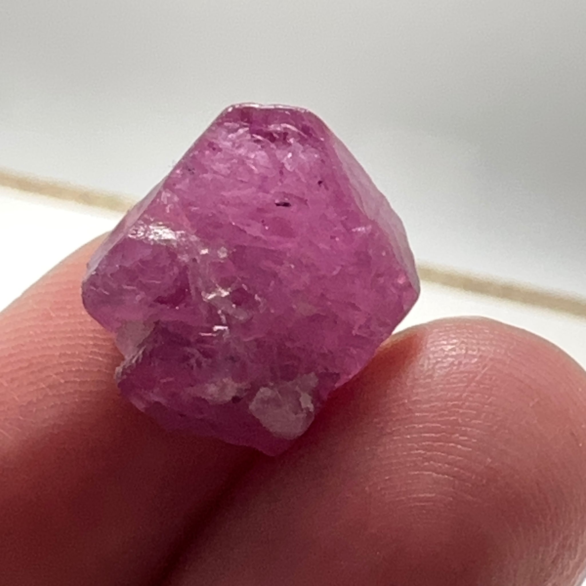 Mahenge Spinel Crystal, 18.22ct, Tanzania. Untreated Unheated