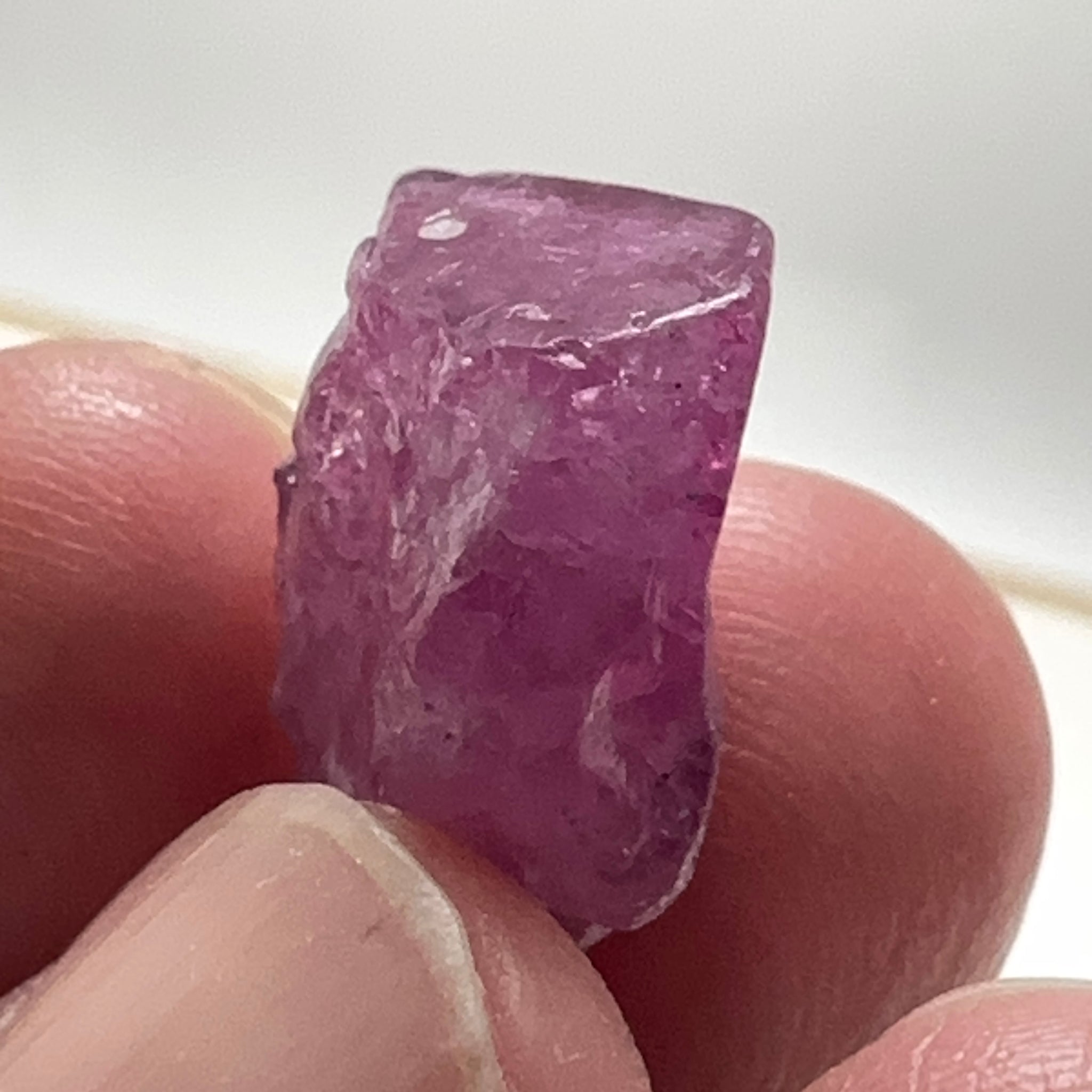 Mahenge Spinel Crystal, 18.22ct, Tanzania. Untreated Unheated