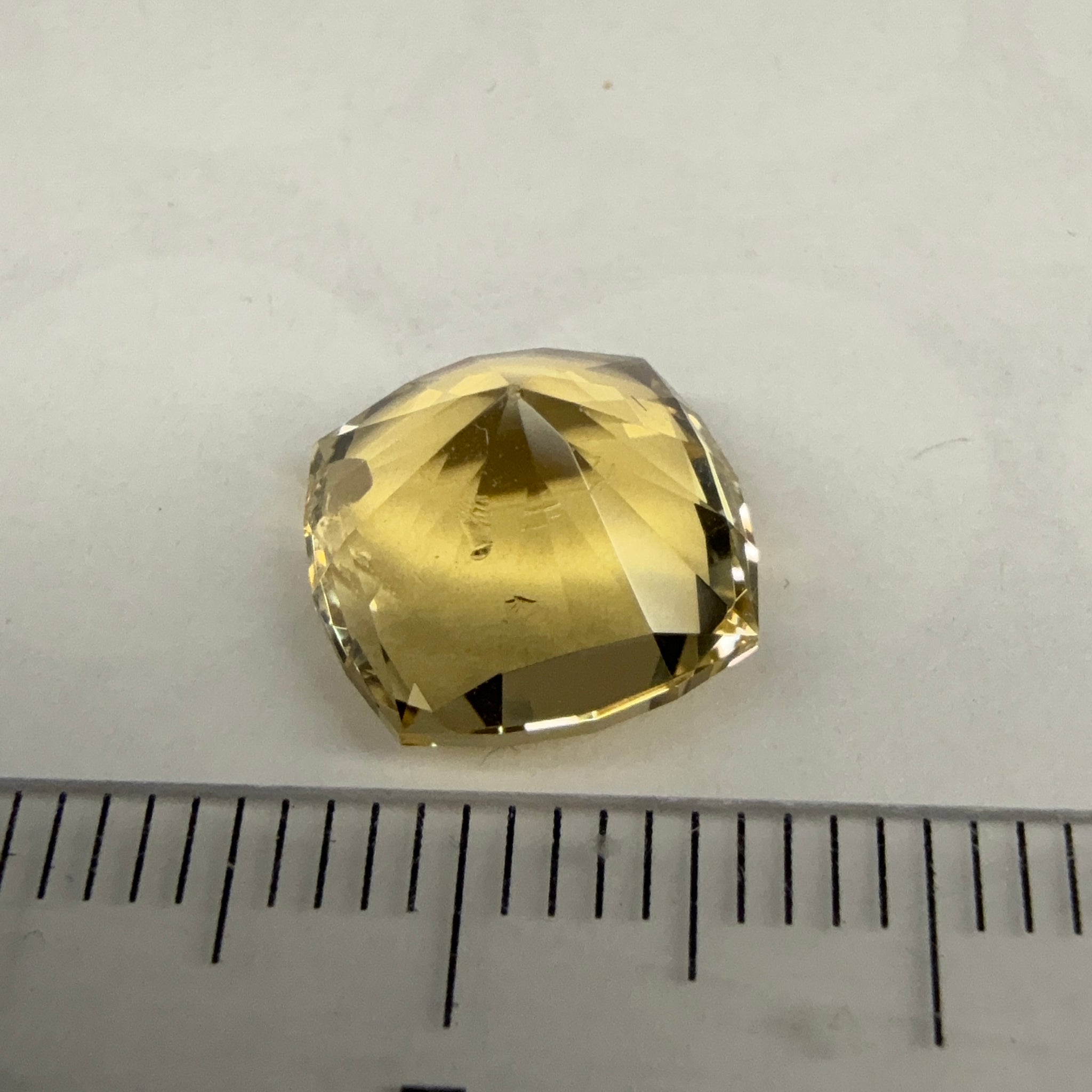 Golden Scapolite, 4.48ct, Tanzania, Untreated Unheated, included but well cut