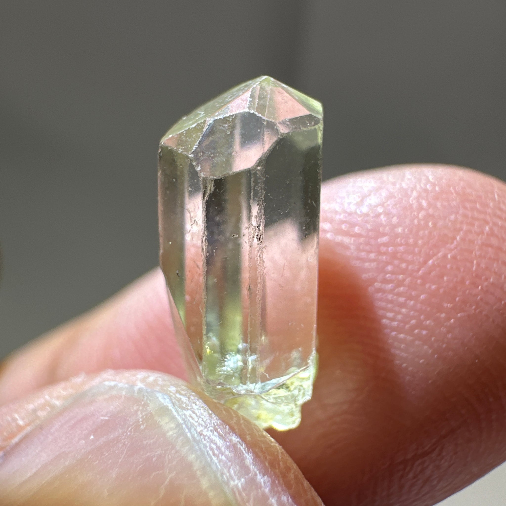 Diopside crystal, 1.10gm, Merelani, Tanzania, Untreated Unheated - facetable portion