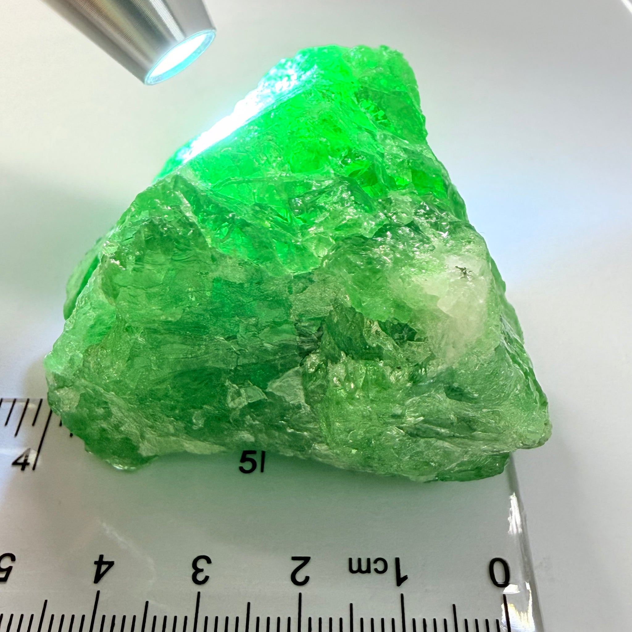 Tsavorite Garnet, 712.50ct / 142.50gm, Olemushuku, Tanzania, Untreated Unheated, a superbly rare piece with faceting portions all round, to be cobbed by a professional, or kept as an investment, see videos