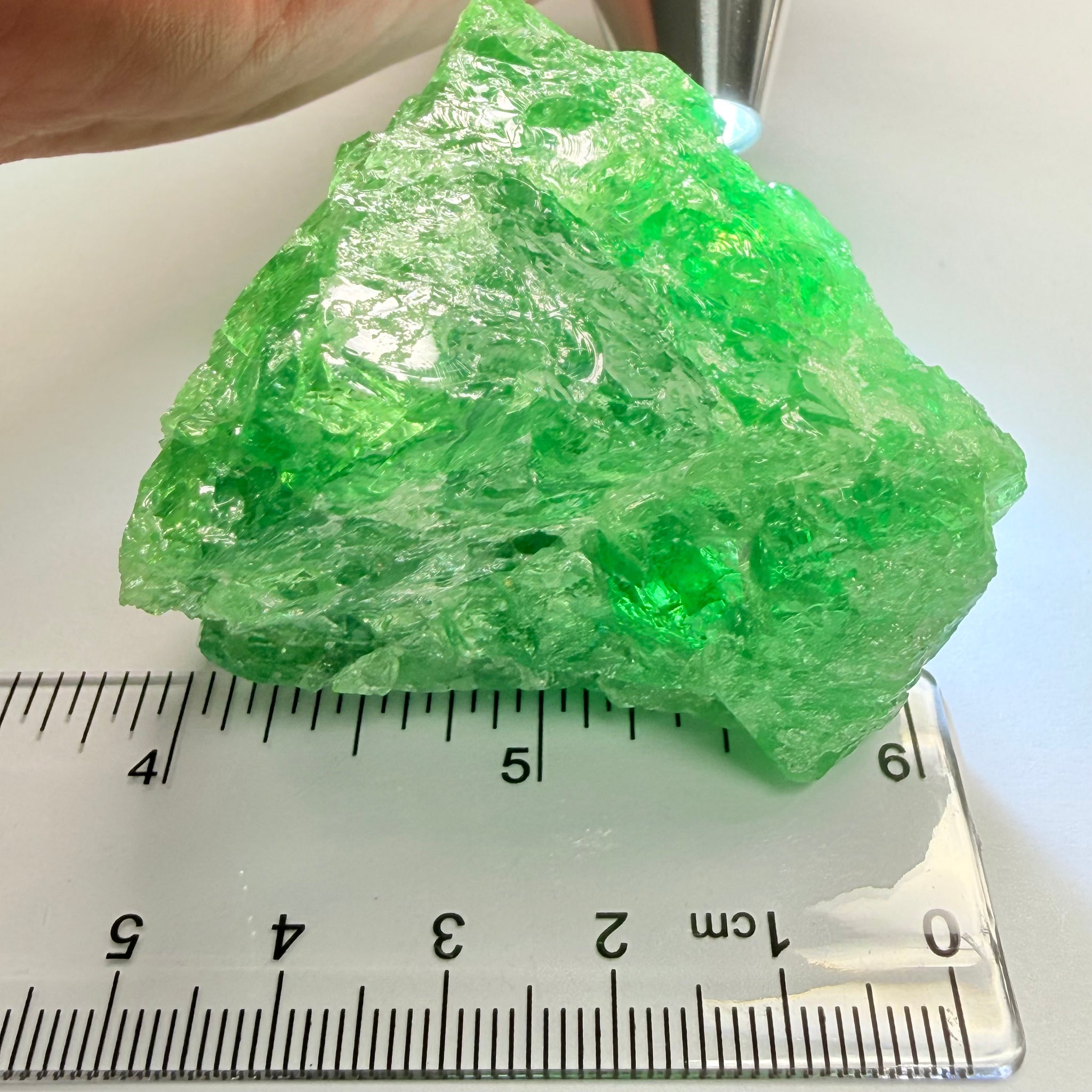 Tsavorite Garnet, 712.50ct / 142.50gm, Olemushuku, Tanzania, Untreated Unheated, a superbly rare piece with faceting portions all round, to be cobbed by a professional, or kept as an investment, see videos