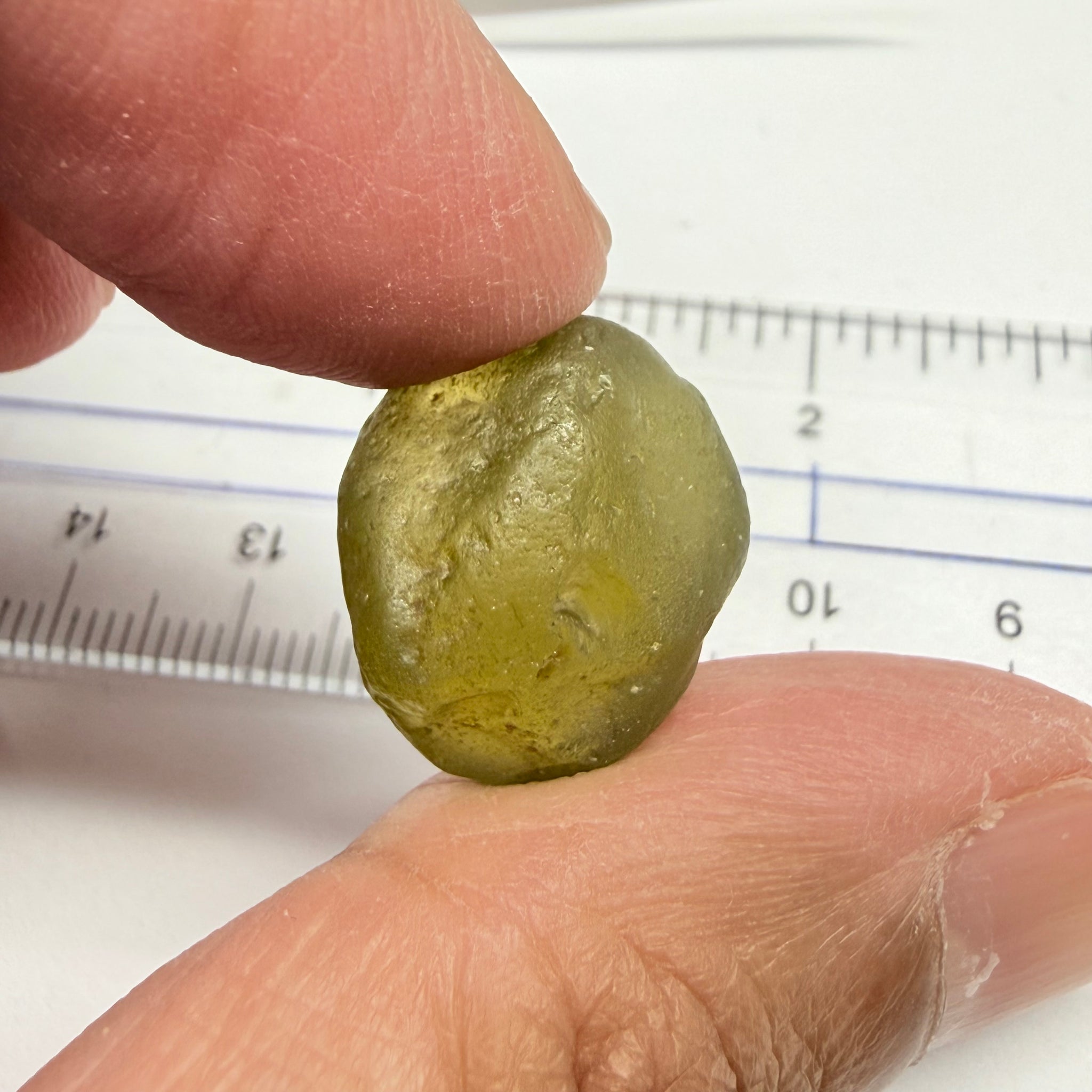 Olive-Green Zircon, 28.89ct, Tunduru, Tanzania, Untreated Unheated, no inclusions, just silk