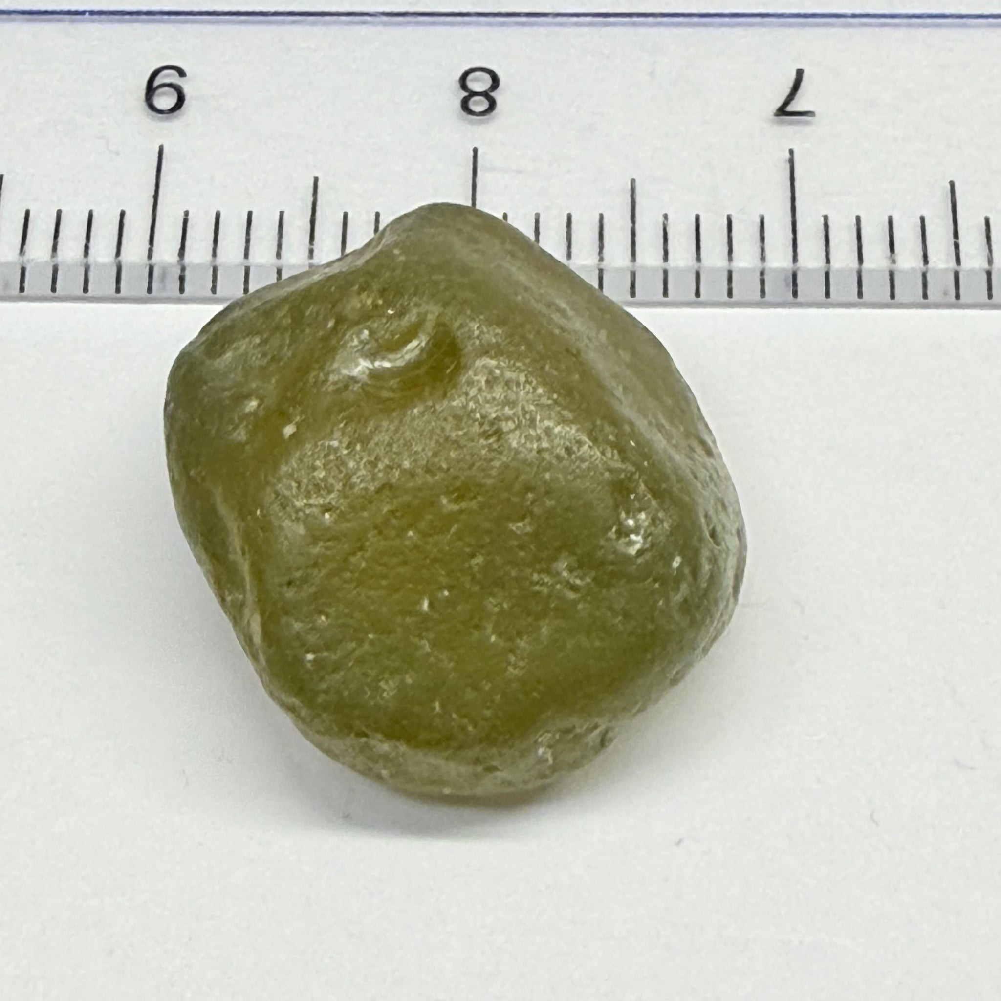 Olive-Green Zircon, 28.89ct, Tunduru, Tanzania, Untreated Unheated, no inclusions, just silk