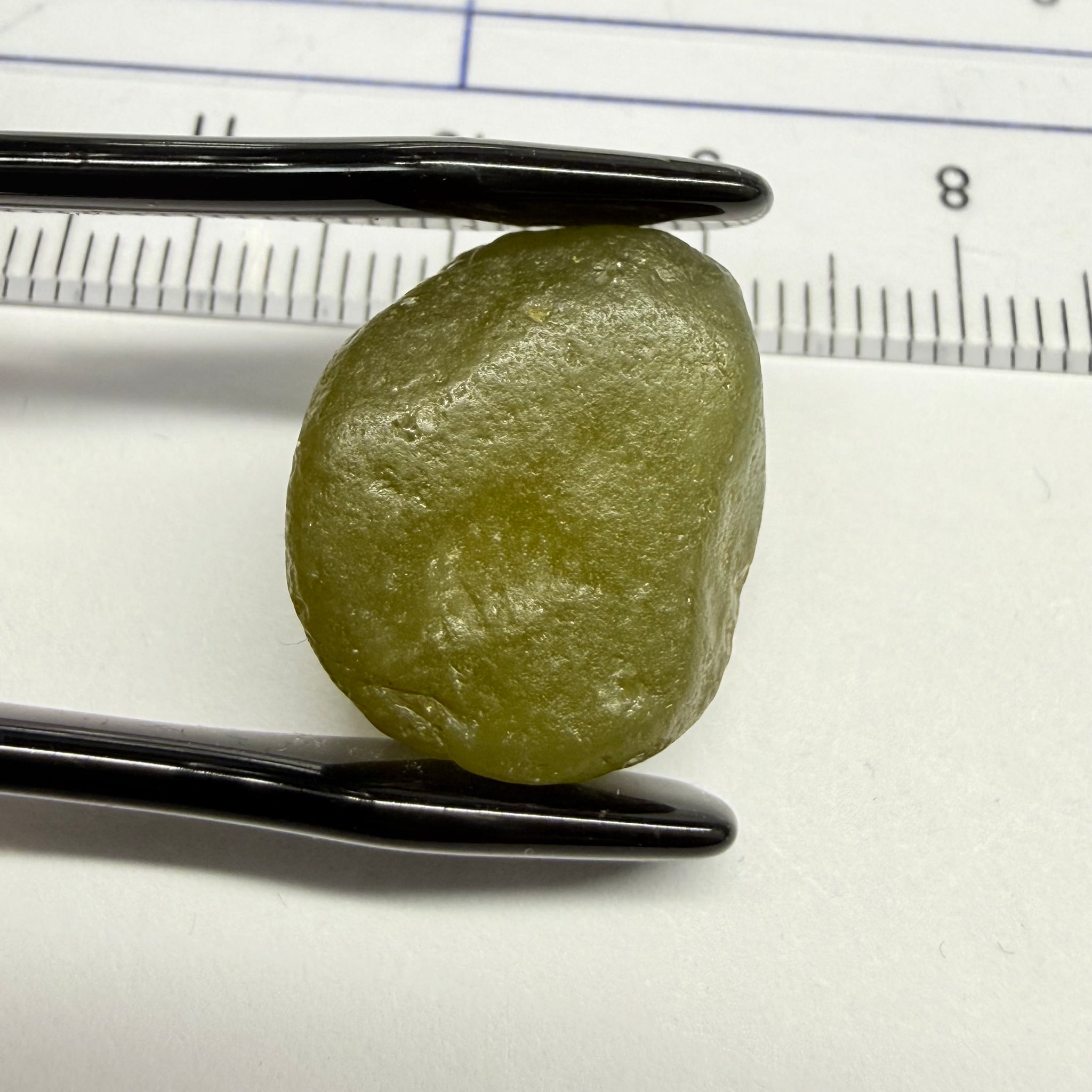 Olive-Green Zircon, 28.89ct, Tunduru, Tanzania, Untreated Unheated, no inclusions, just silk