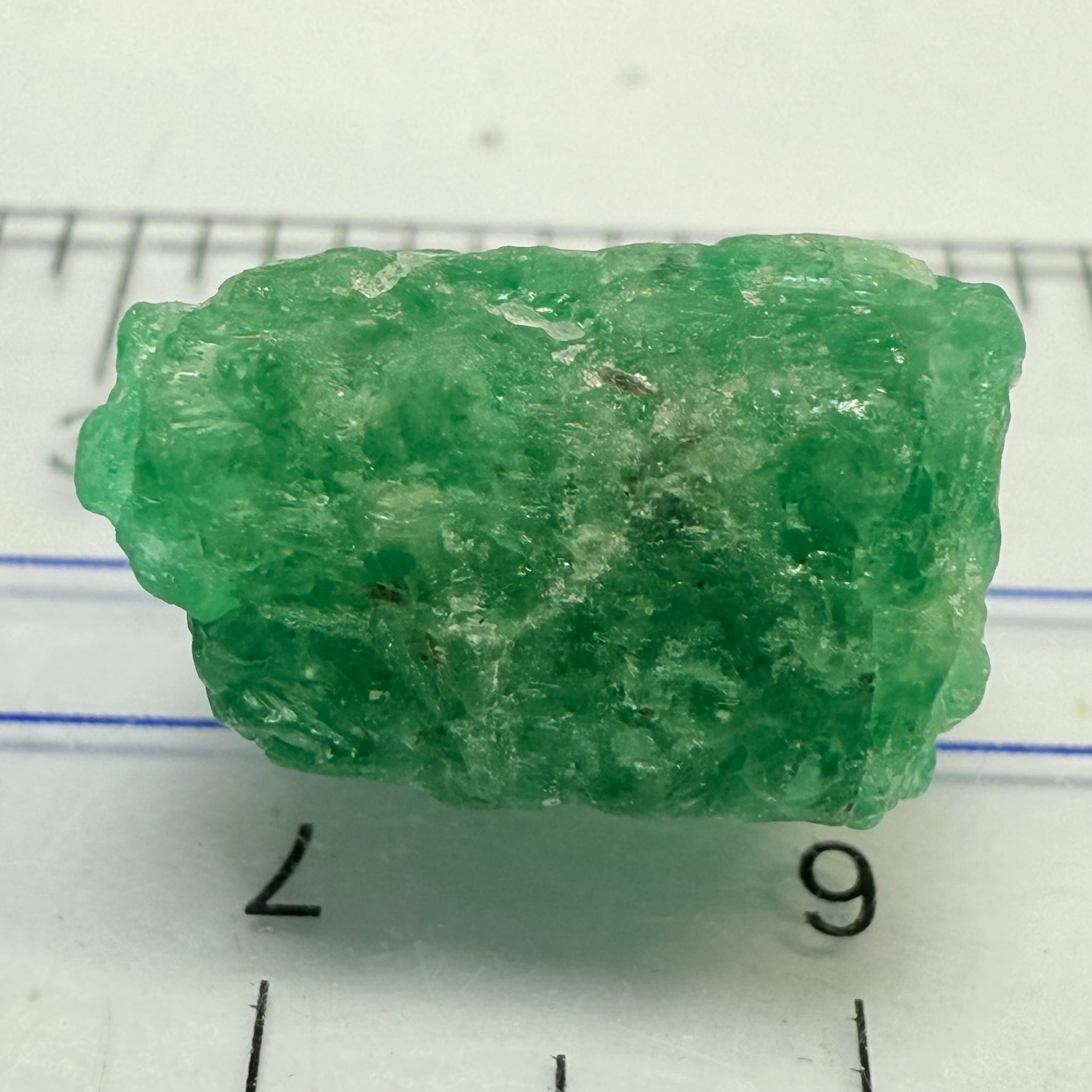 Emerald Crystal, 10.81ct, Manyara, Tanzania, Untreated Unheated, no oil