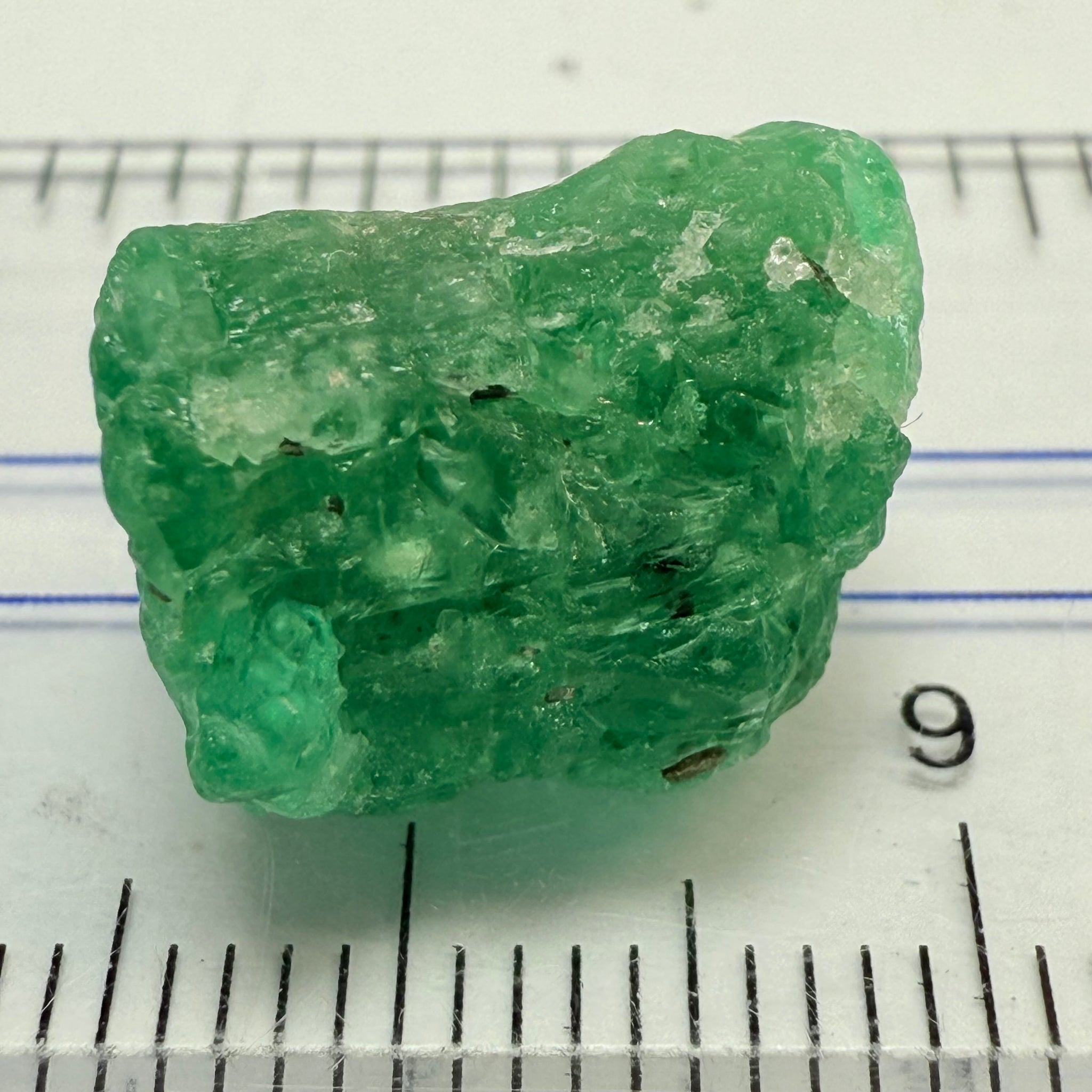 Emerald Crystal, 10.81ct, Manyara, Tanzania, Untreated Unheated, no oil